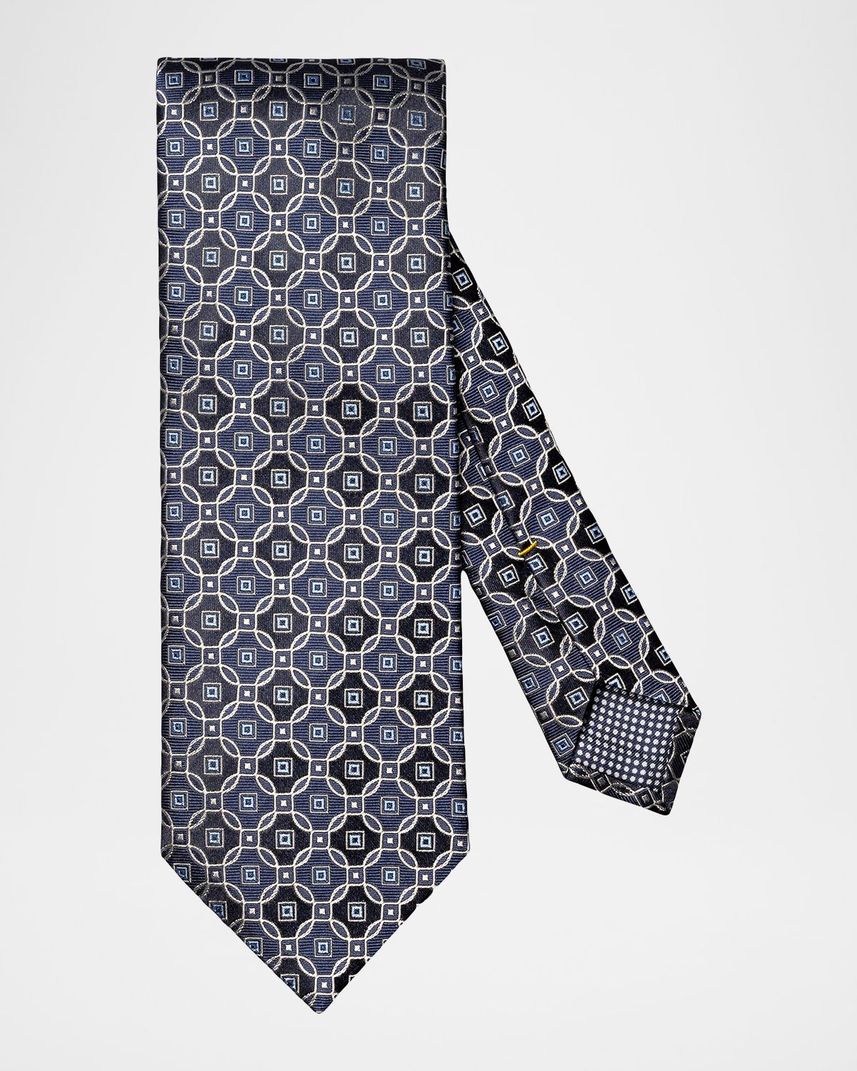 Eton Men 's Maxi-Medallion Silk Jacquard Tie
