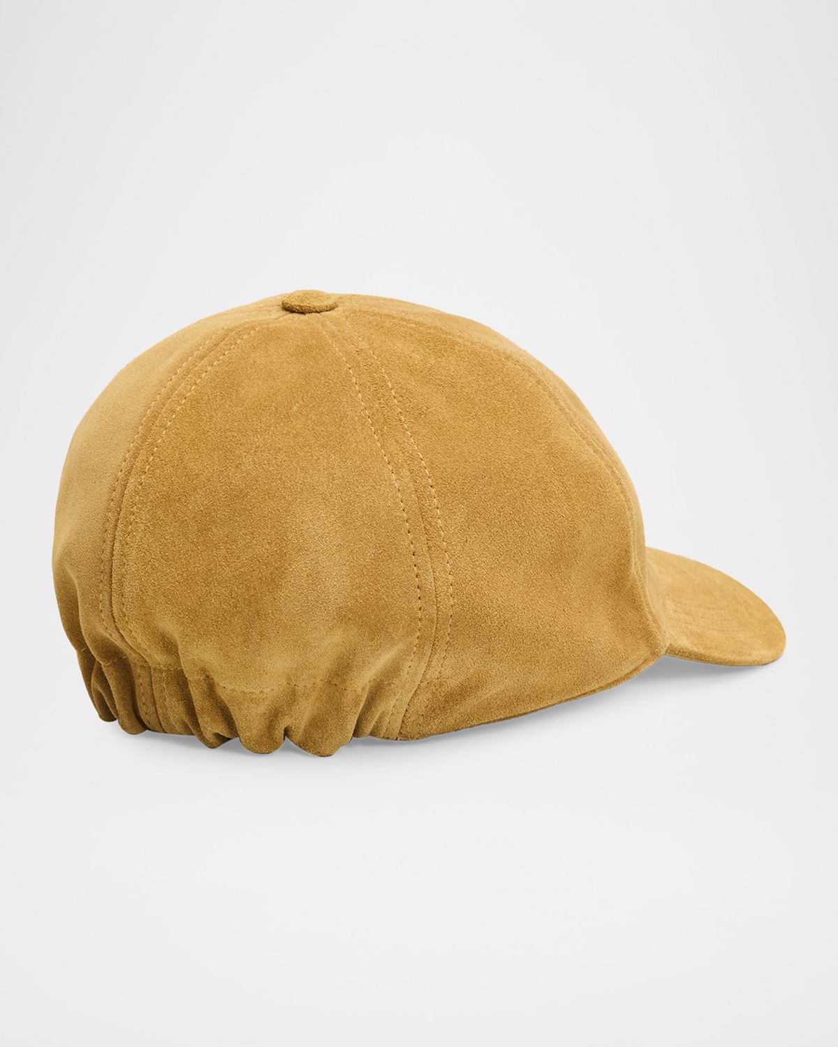 Valentino Garavani Men 's VLogo Leather Six-Panel Baseball Hat | Thumbnail 5