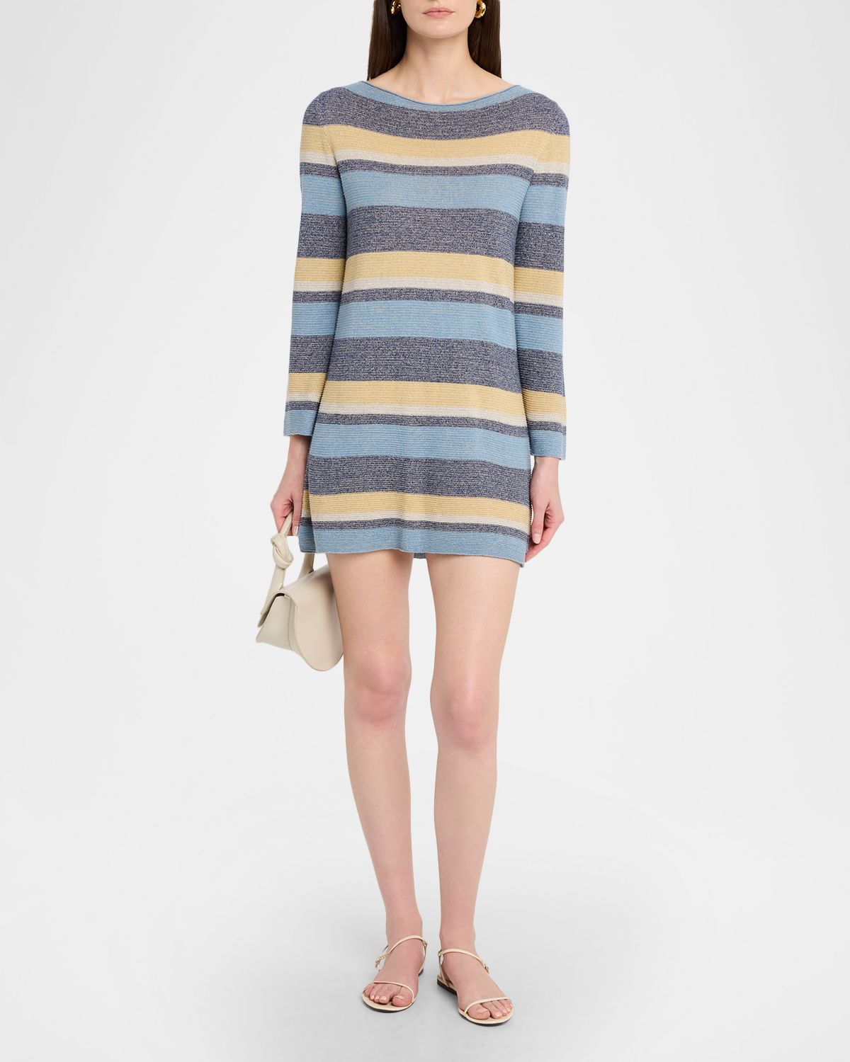 Guest in Residence Bayside Striped Mini Dress