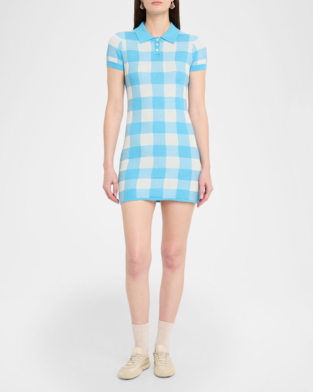 Guest in Residence Gingham Polo Dress