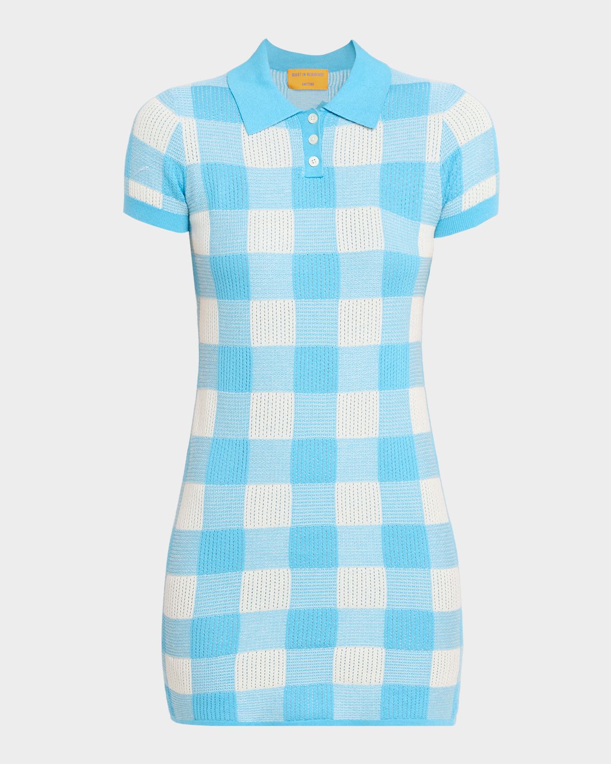 Guest in Residence Gingham Polo Dress
