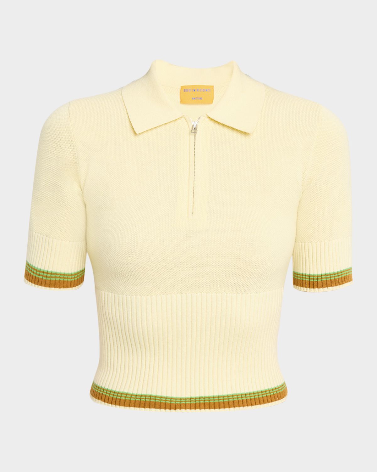 Guest in Residence Marcella Cotton-Cashmere Polo