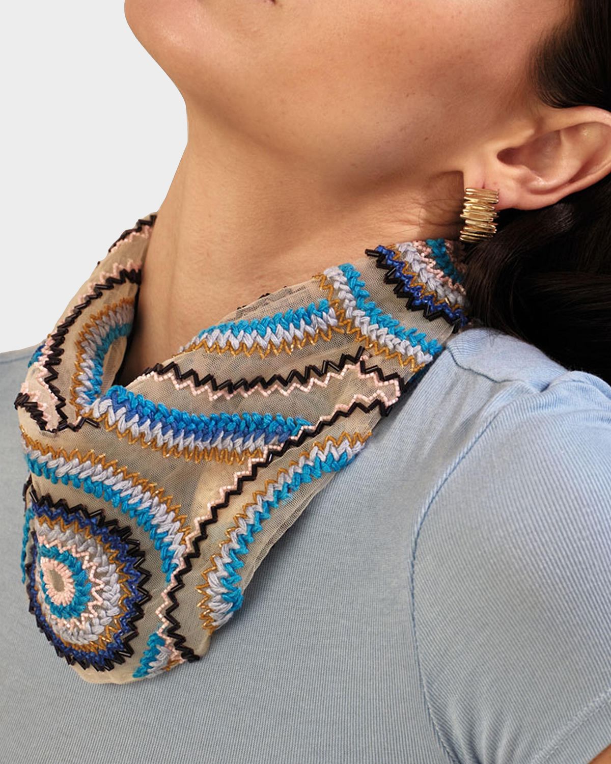 Mignonne Gavigan Amada Scarf Necklace