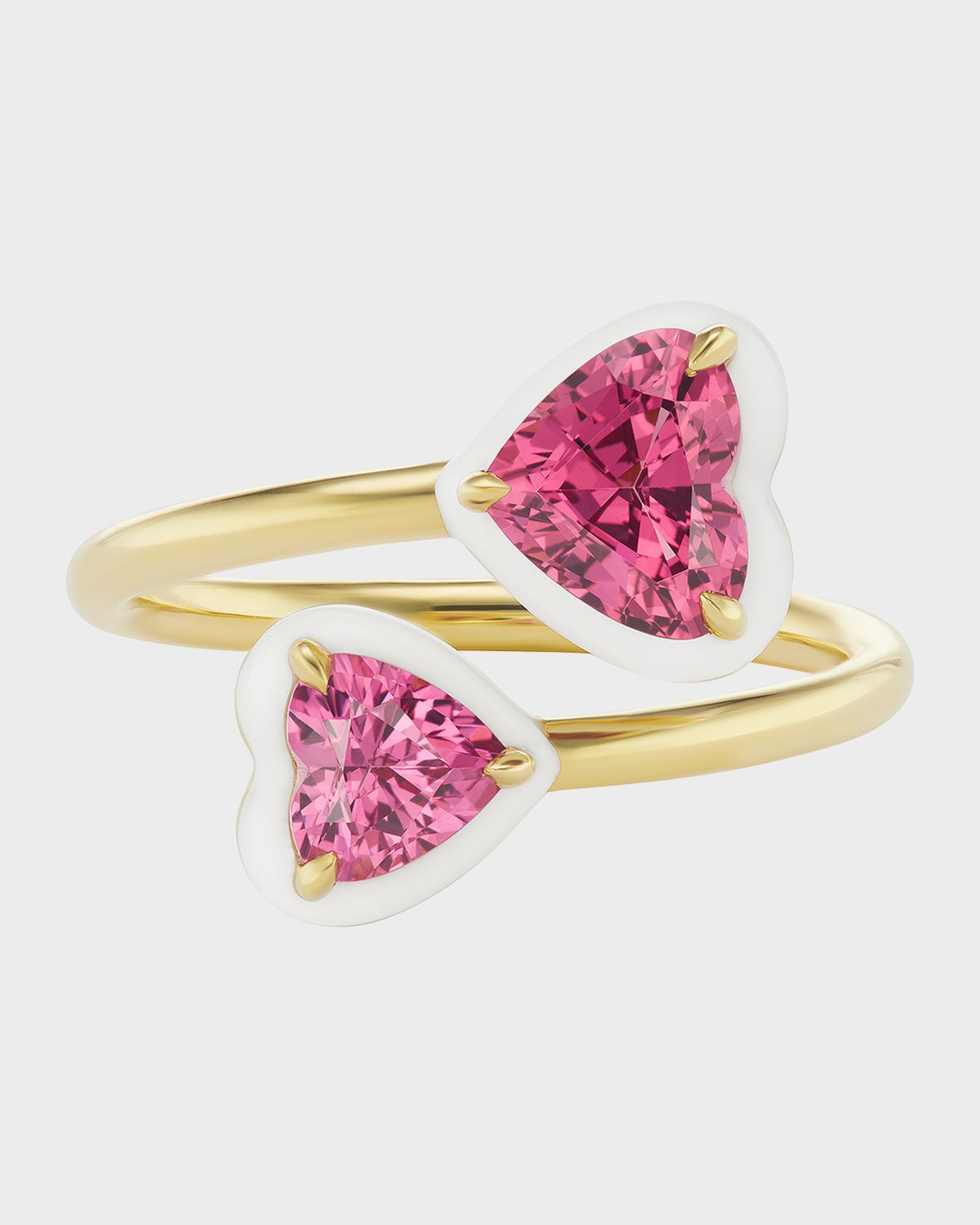 Emily P. Wheeler 18K Yellow Gold Elsa Pink Spinel Open Ring