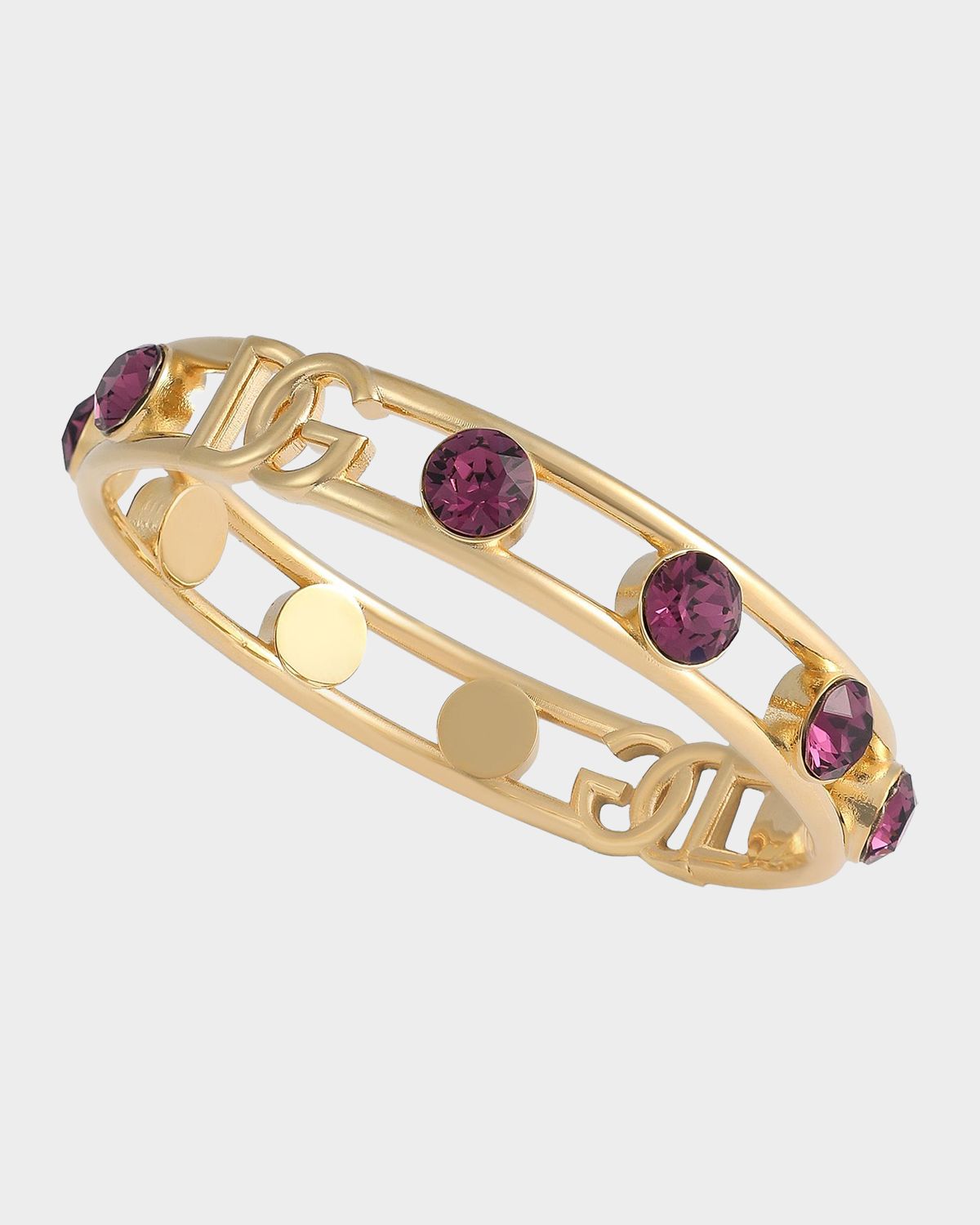 Dolce & Gabbana Open DG Jeweled Bangle Bracelet