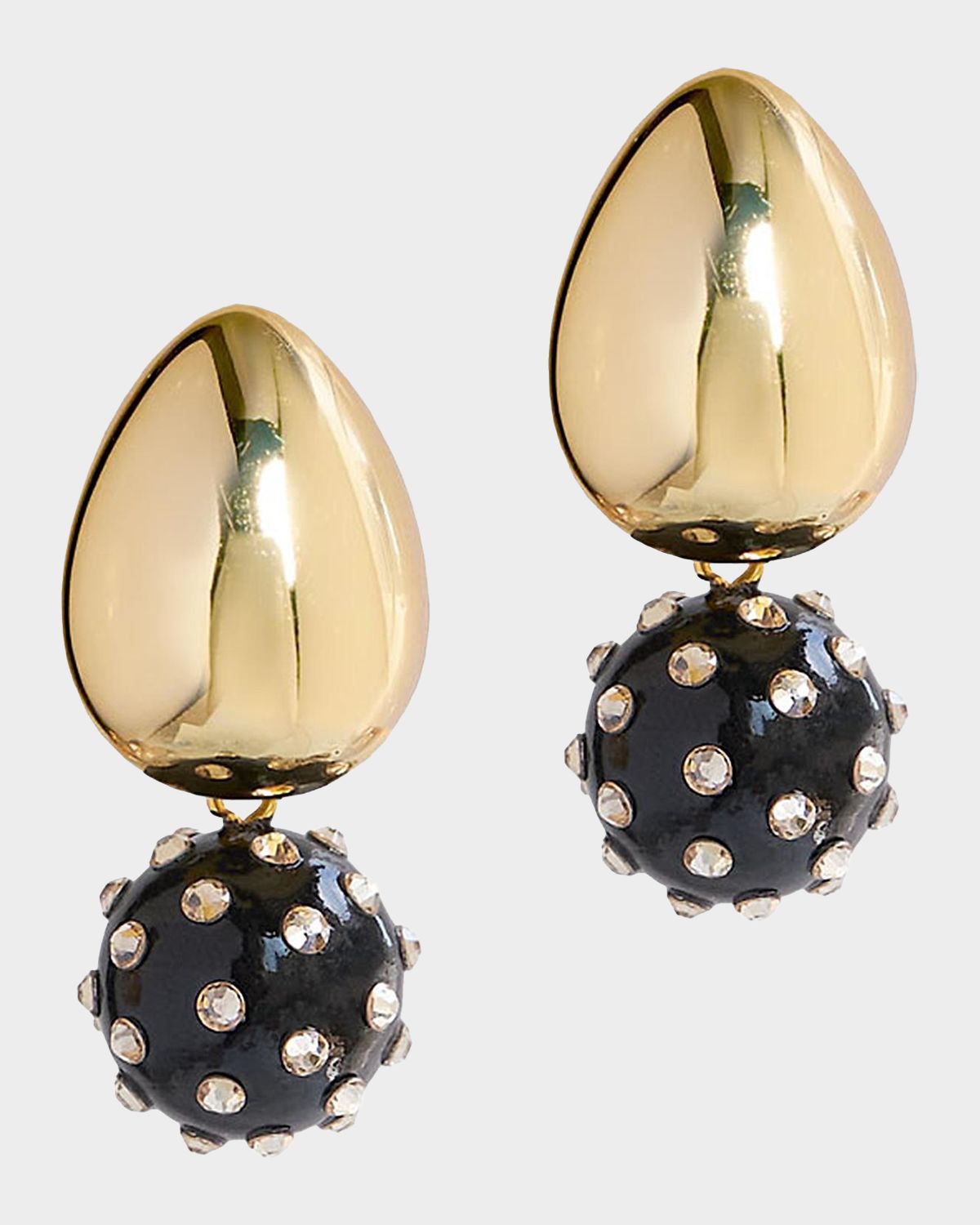 Saule Label Tulia Jet Earrings