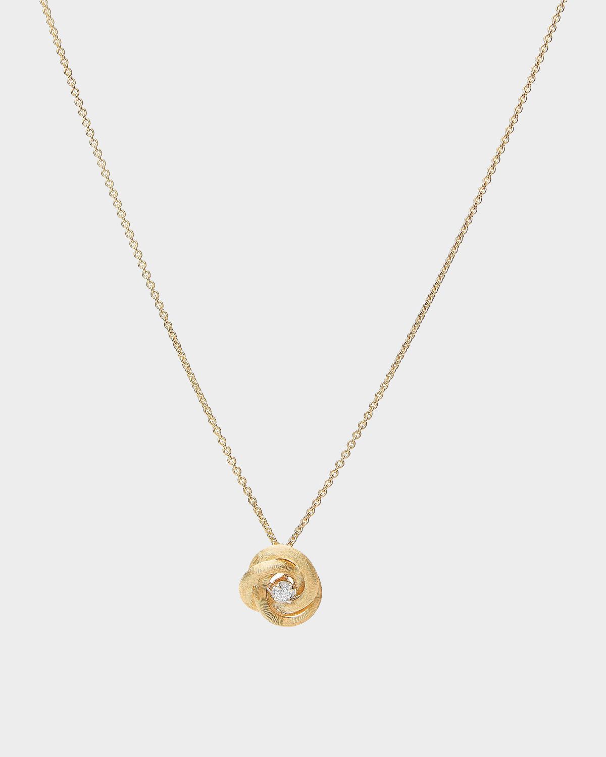 Marco Bicego Jaipur Link 18K Yellow Gold & 0.08 TCW Diamond Pendant Necklace