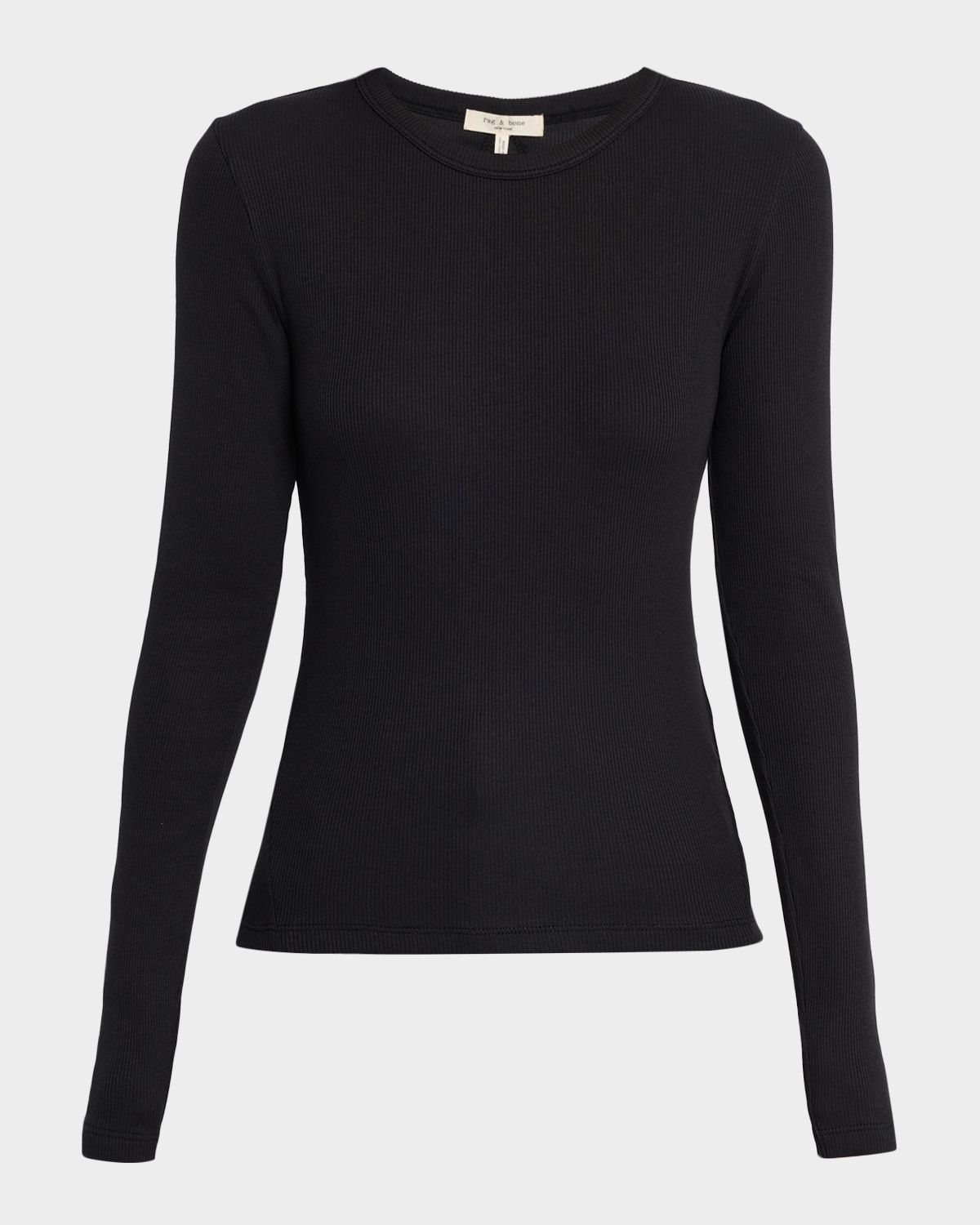 Rag & Bone The Essential Ribbed Long-Sleeve Tee