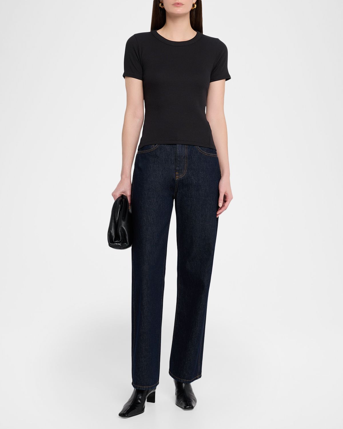 Rag & Bone The Essential Ribbed Tee