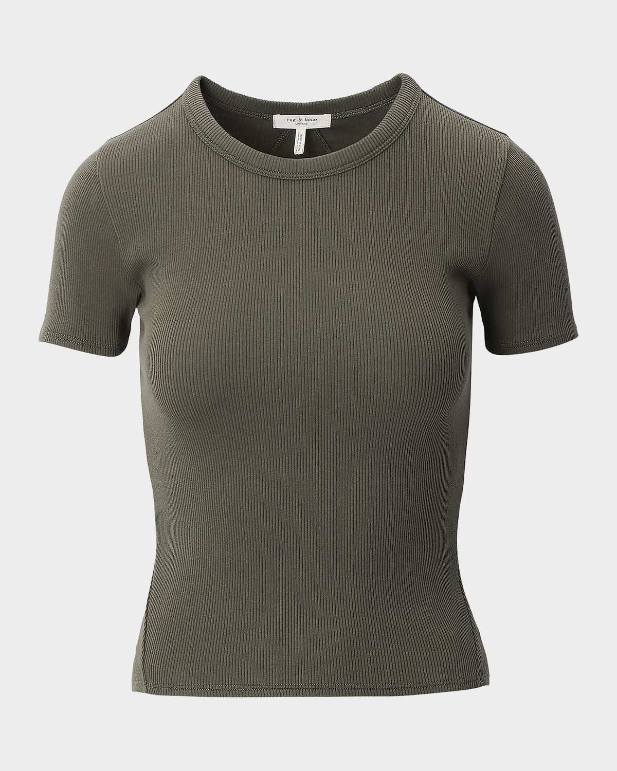 Rag & Bone The Essential Ribbed Tee