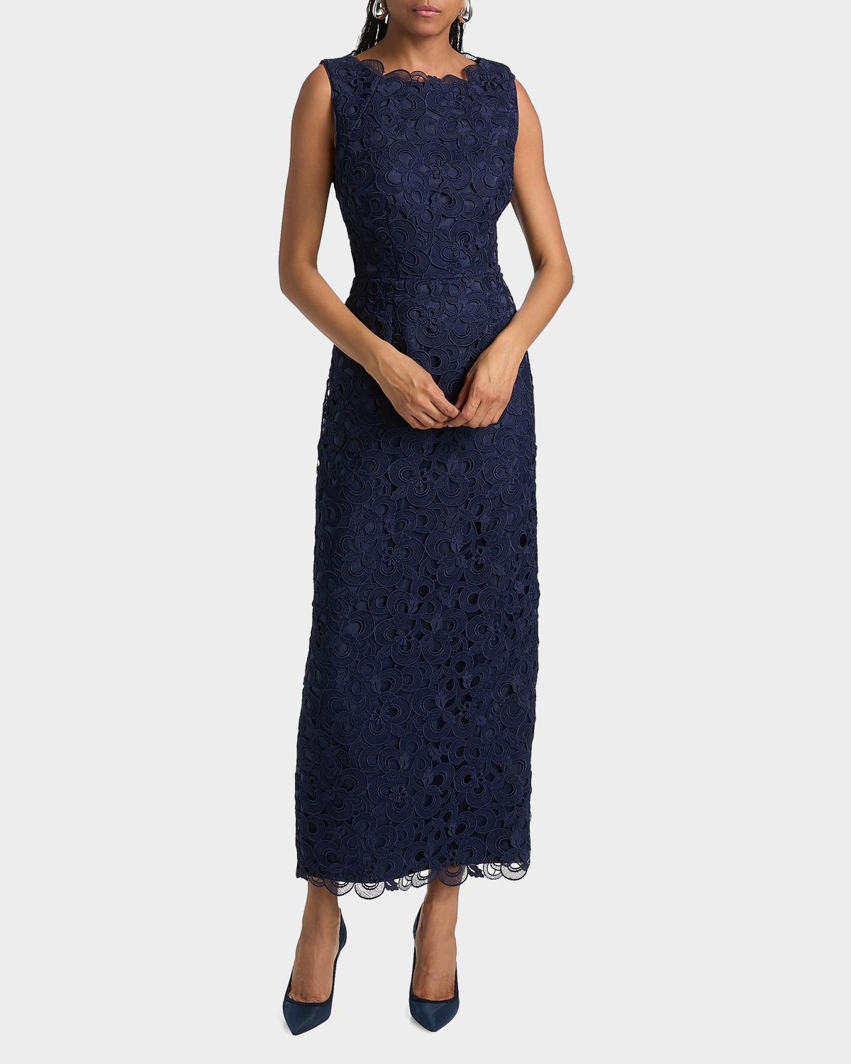 Milly Molly Sleeveless Lace Gown