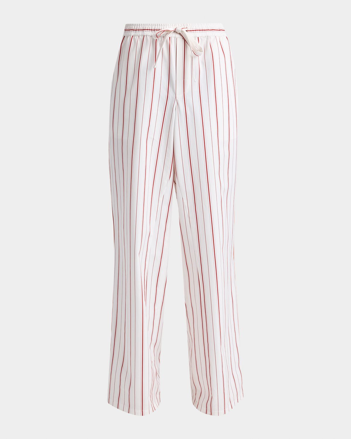 Dolce & Gabbana Men 's Multi-Stripe Poplin Drawstring Lounge Pants
