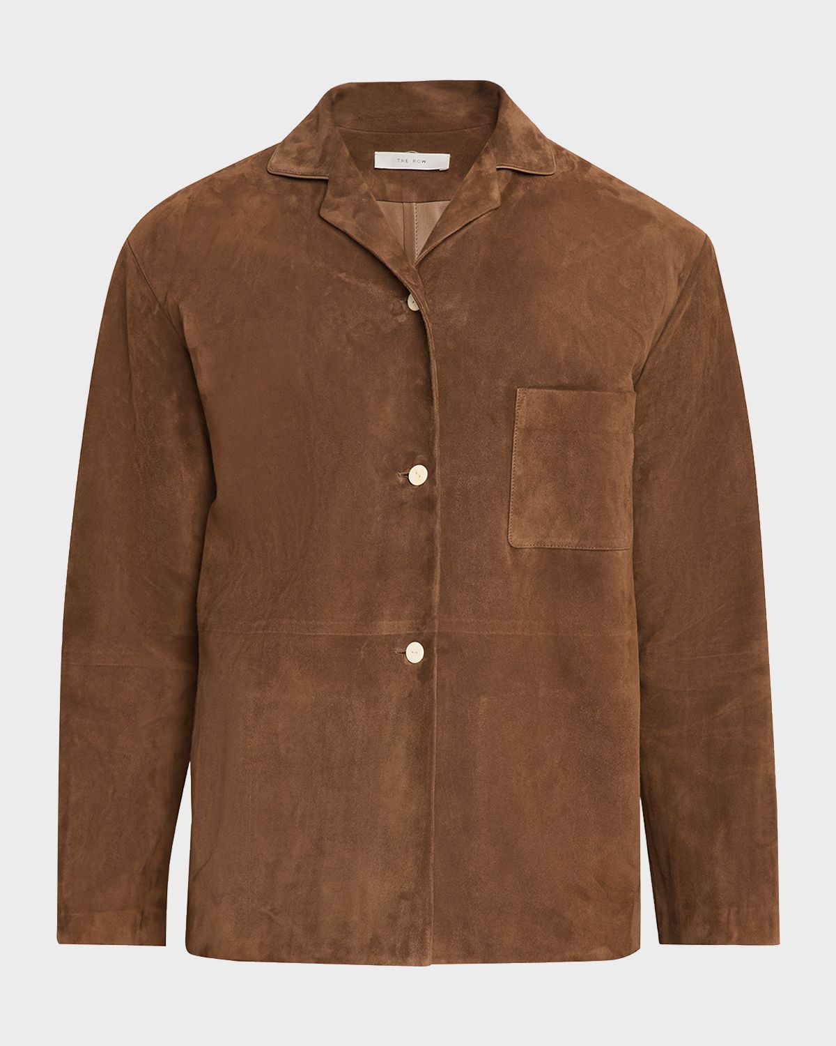 THE ROW Janine Suede Shirt Jacket | Thumbnail 6 THE ROW Janine Suede Shirt Jacket | Thumbnail 6