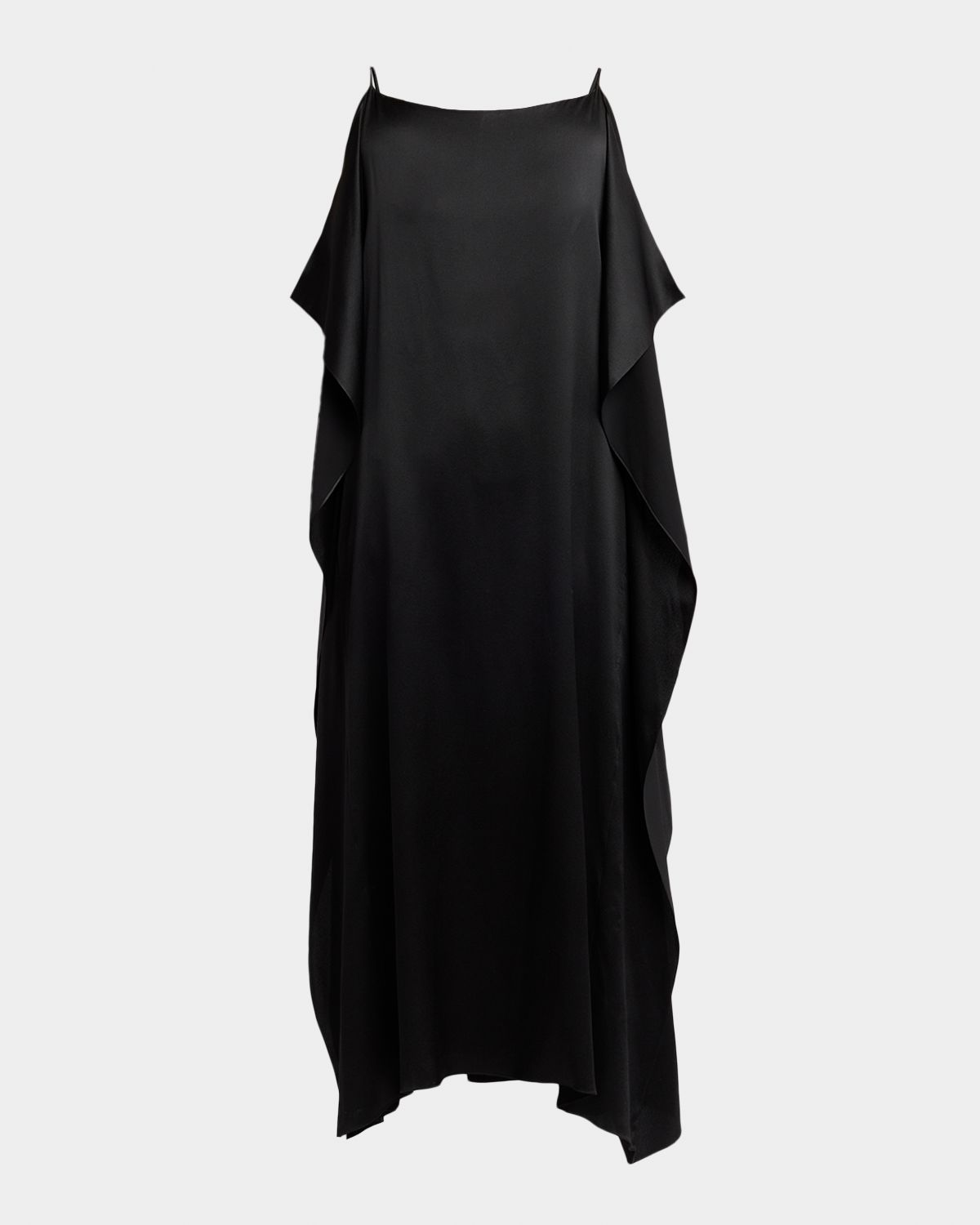 THE ROW Kylo Draped Silk Maxi Dress