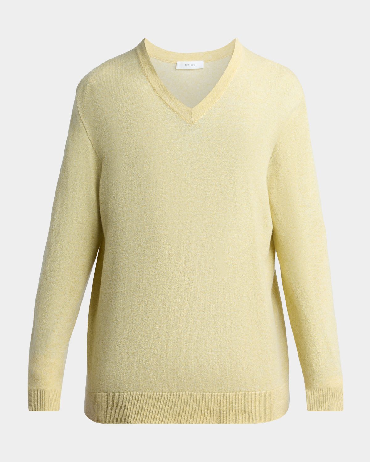 THE ROW Nian Cashmere V-Neck Sweater