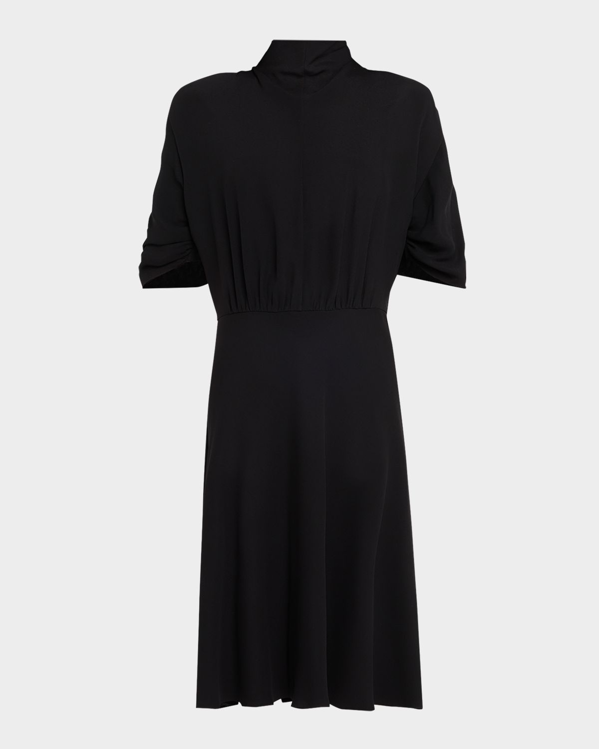 THE ROW Emmeline Short-Sleeve Silk Midi Dress | Thumbnail 6 THE ROW Emmeline Short-Sleeve Silk Midi Dress | Thumbnail 6