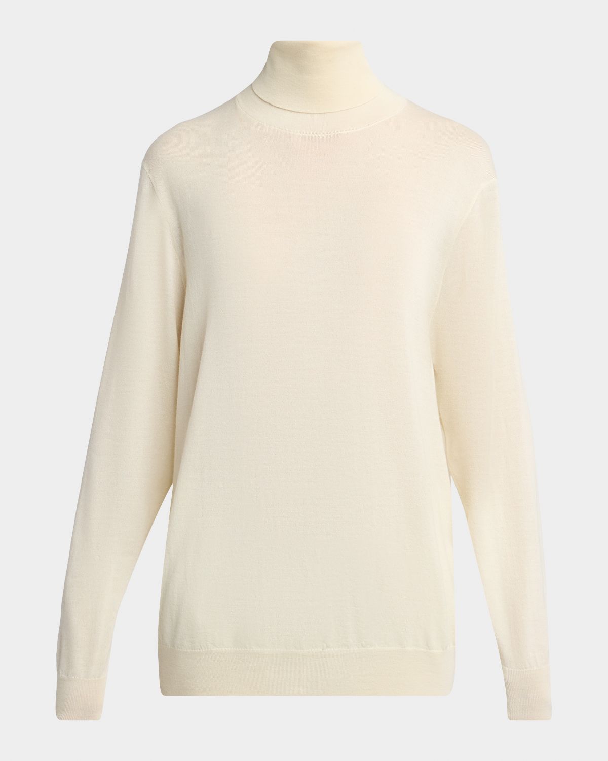 THE ROW Nabari Cashmere Long-Sleeve Turtleneck Sweater