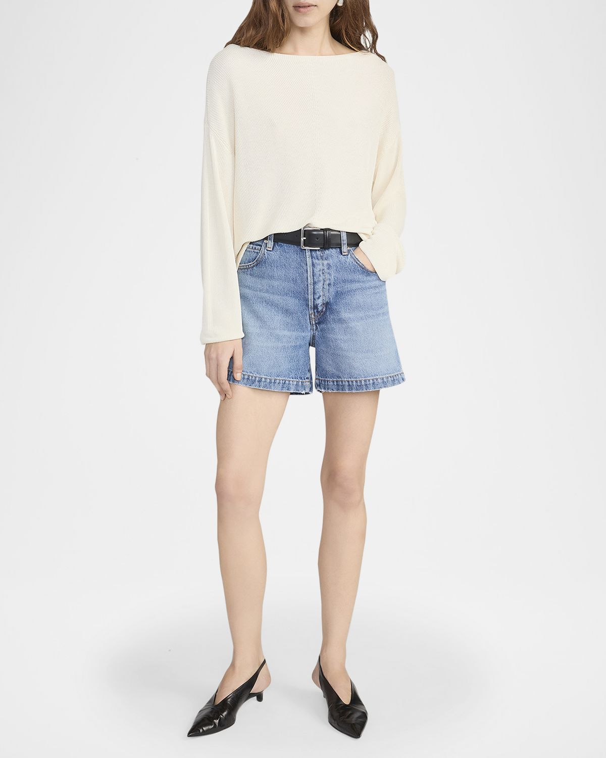 FRAME The Everyday Denim Shorts