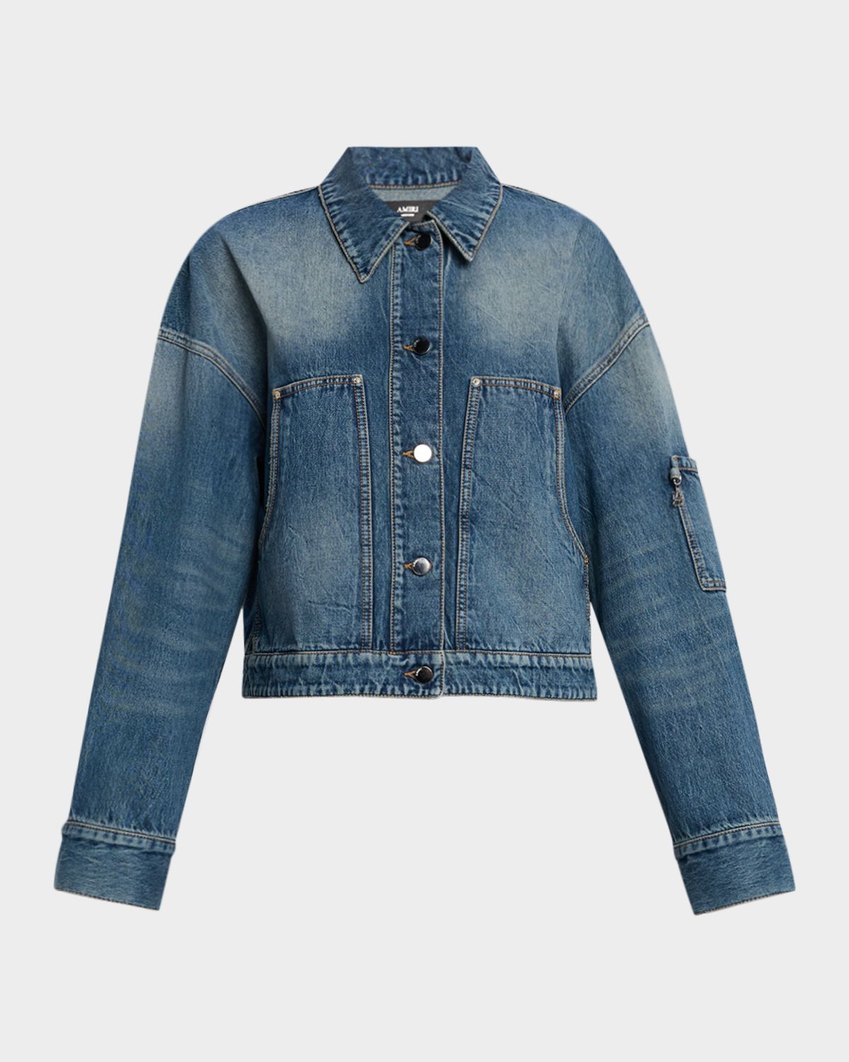 Amiri Oversized Denim Work Jacket