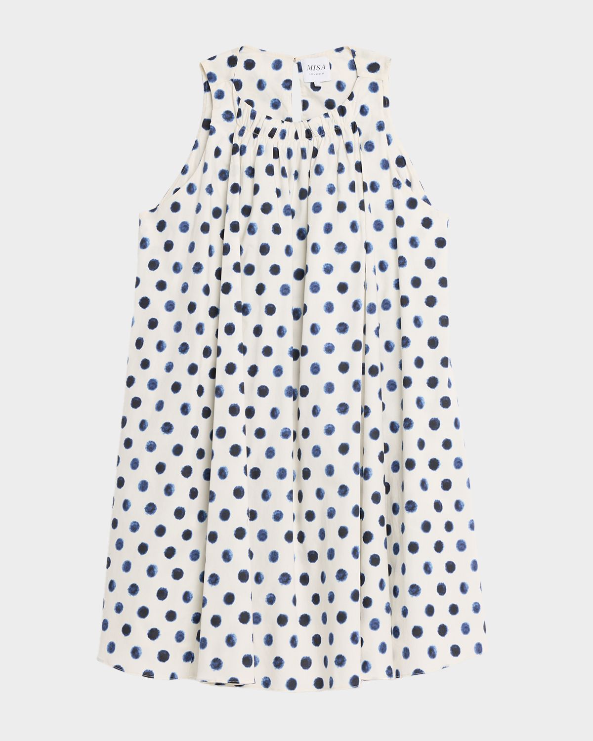 MISA Los Angeles Louisa Polka-Dot Mini Dress