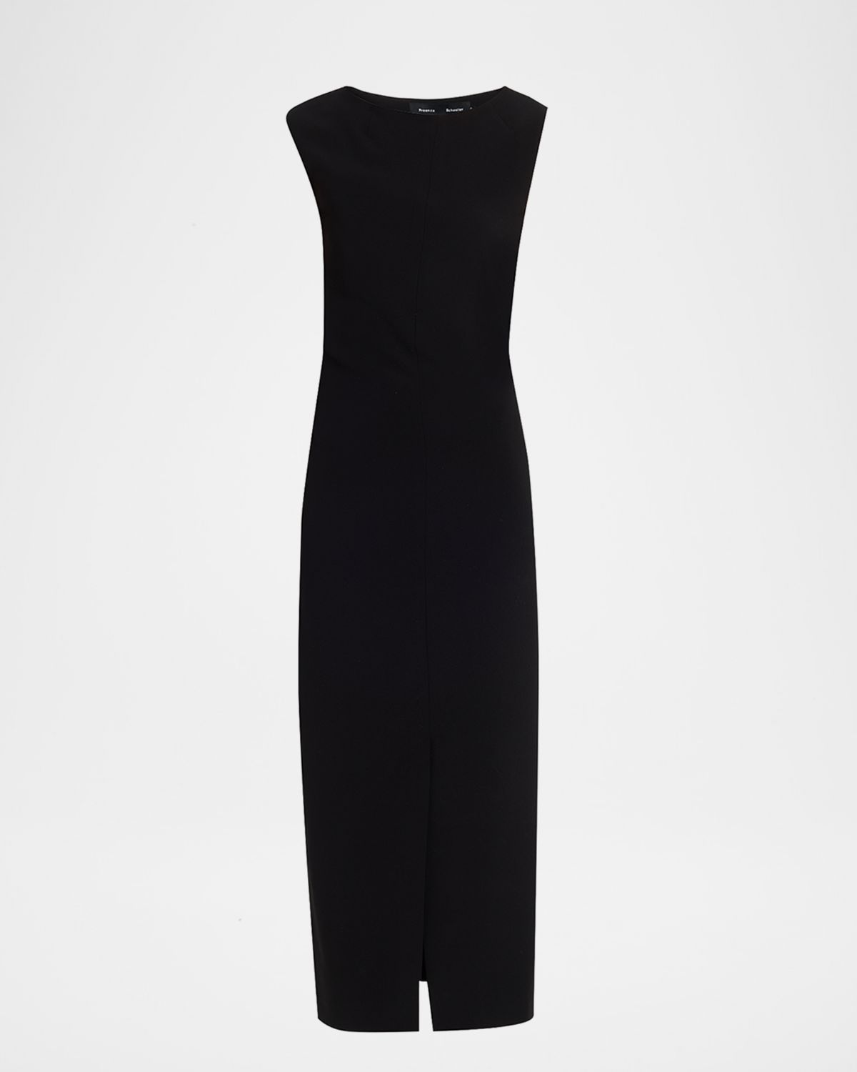 Proenza Schouler Damea Cap-Sleeve Matte Crepe Maxi Dress