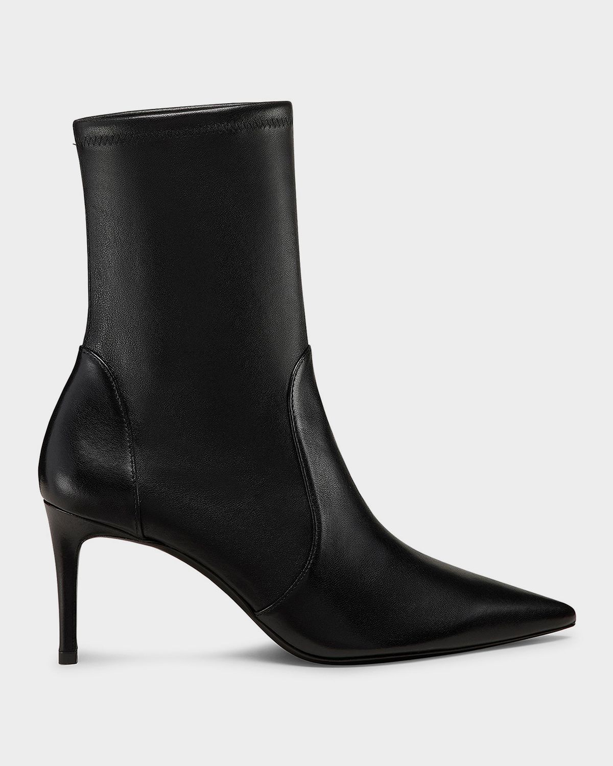 Stuart Weitzman 75mm Stuart Power Leather Booties