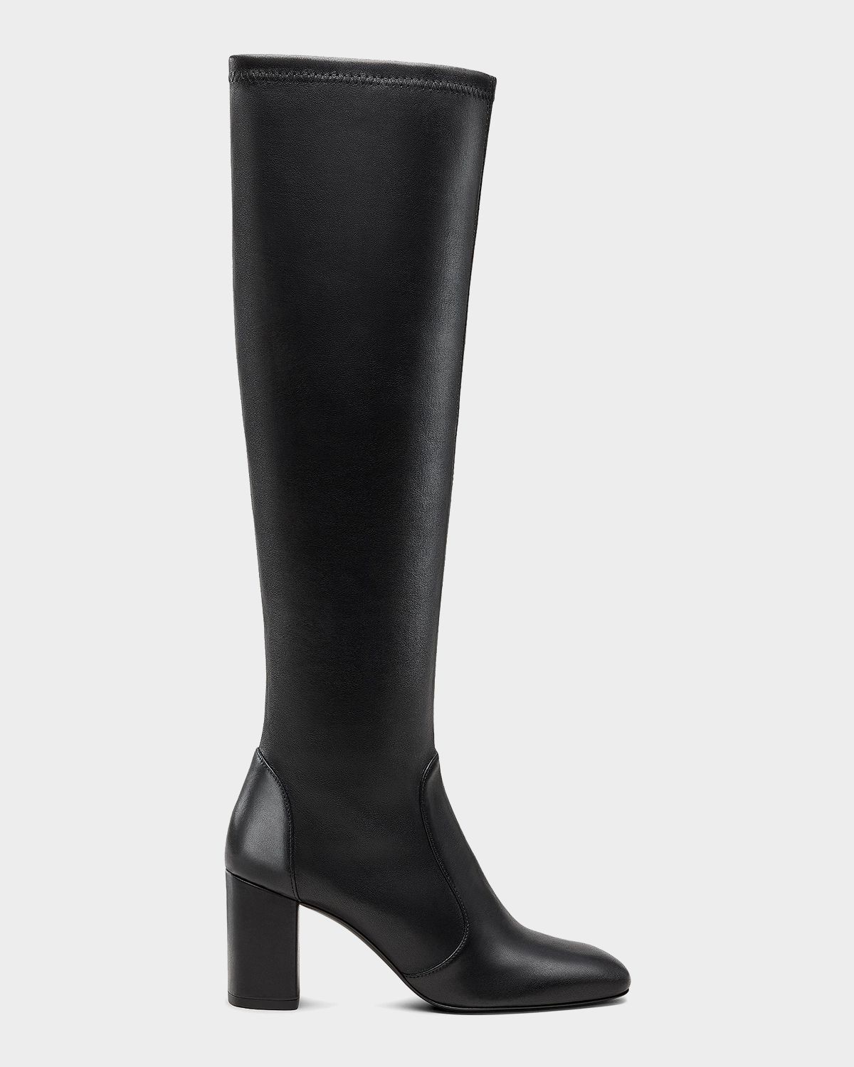 Stuart Weitzman 75mm Lucie Leather Knee-High Boots | Thumbnail 4