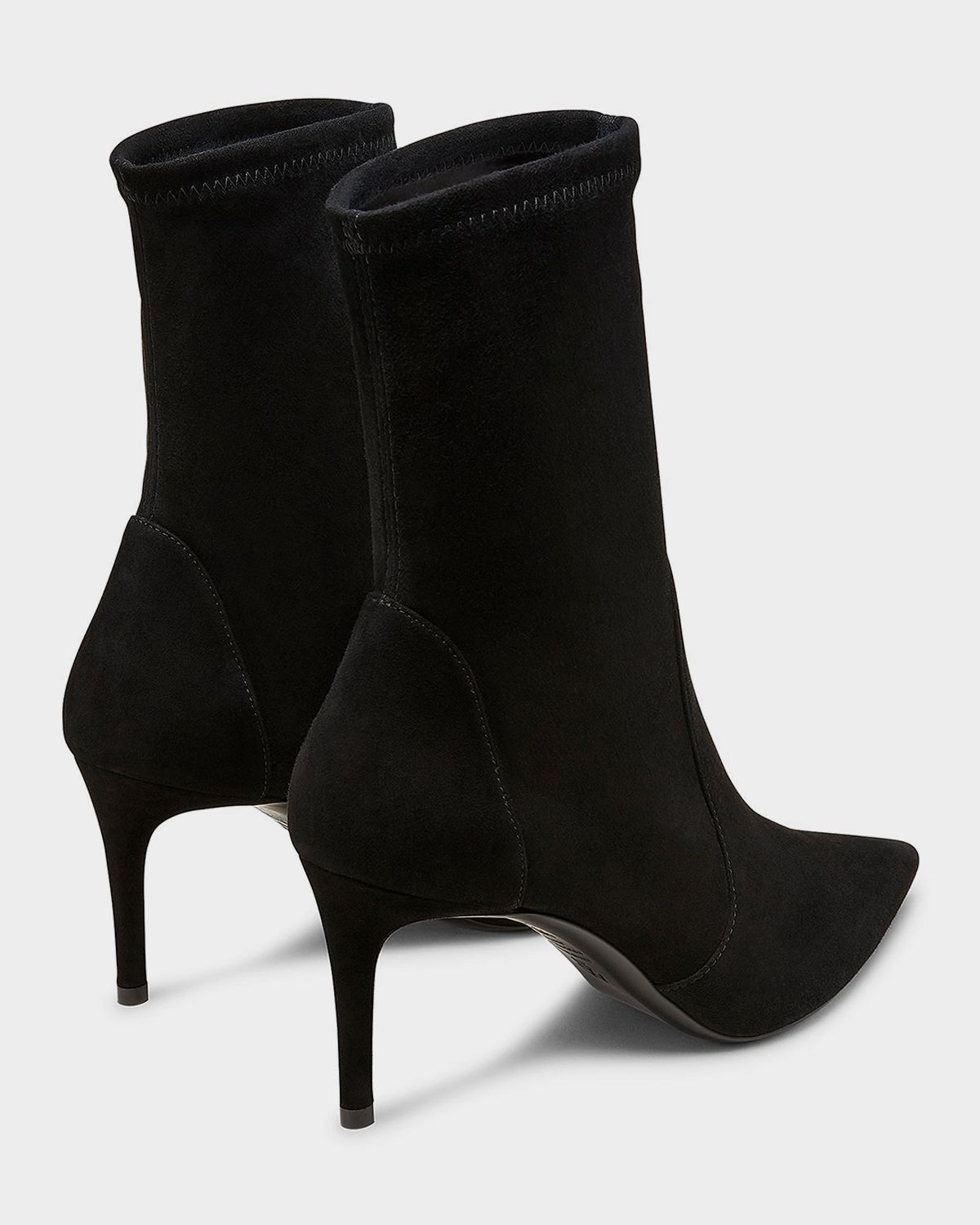 Stuart Weitzman 75mm Stuart Power Suede Booties
