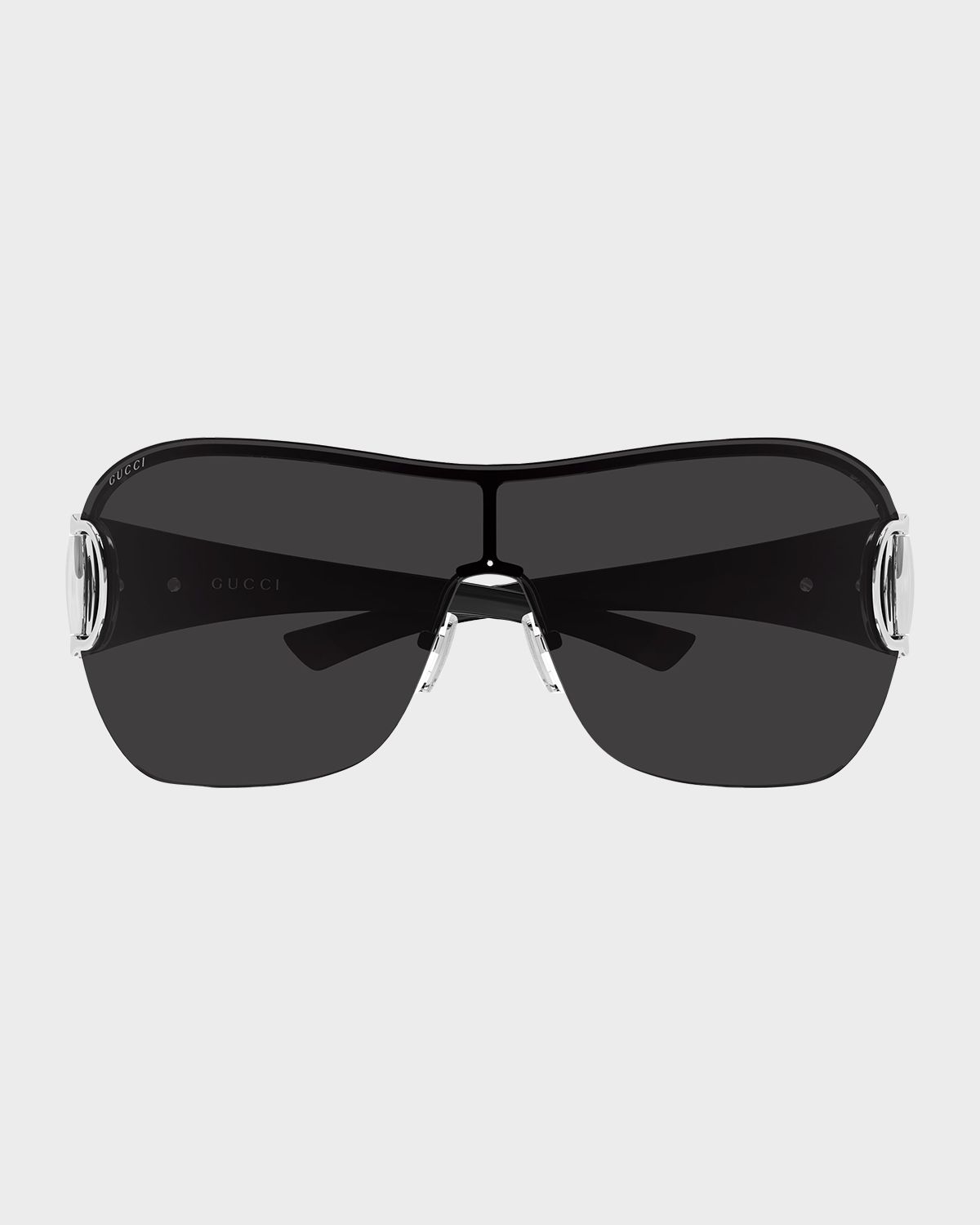 Gucci Men 's GG2174S-001 Frameless Mask Sunglasses