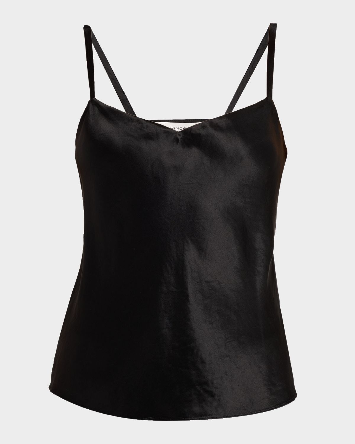 Vince Satin V-Neck Cami