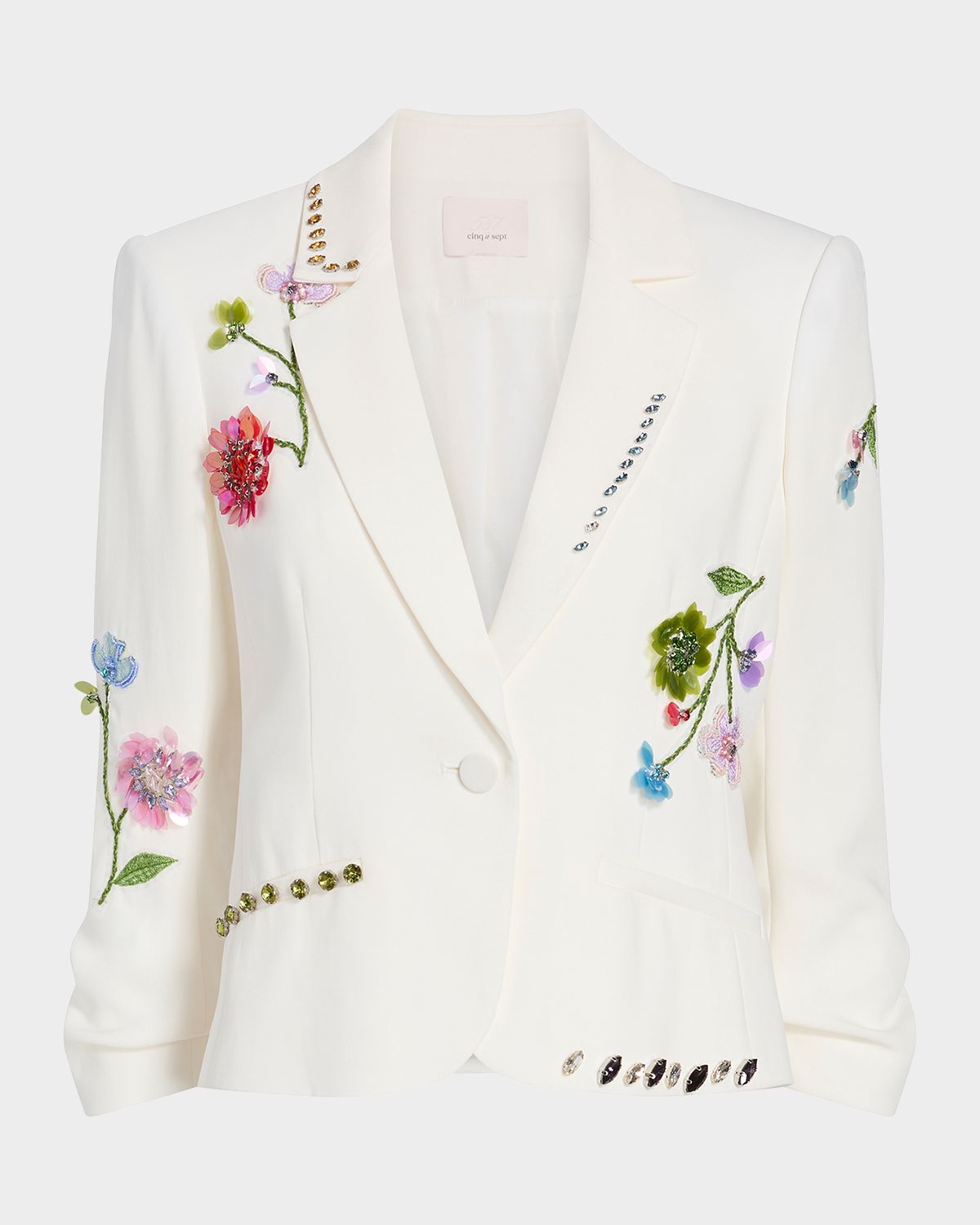 Cinq a Sept Khloe Floral Vine Le Petit Blazer