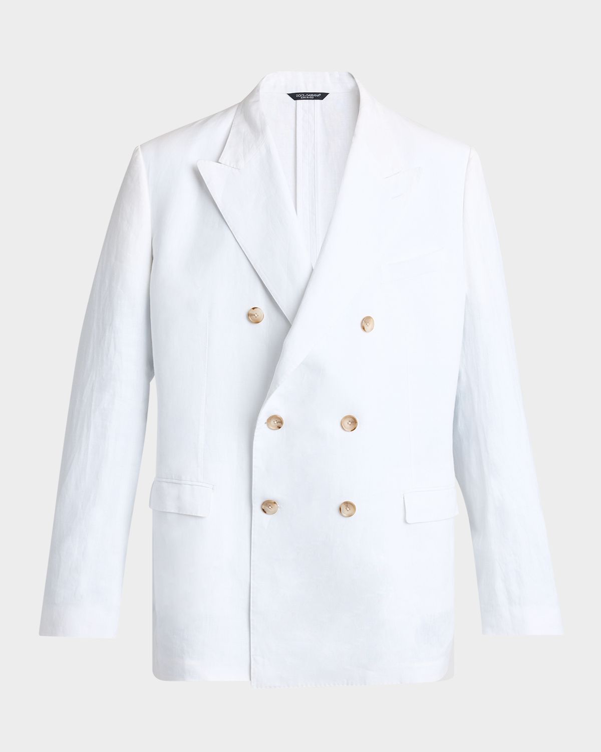 Dolce & Gabbana Men 's Peak Lapel Double-Breasted Blazer
