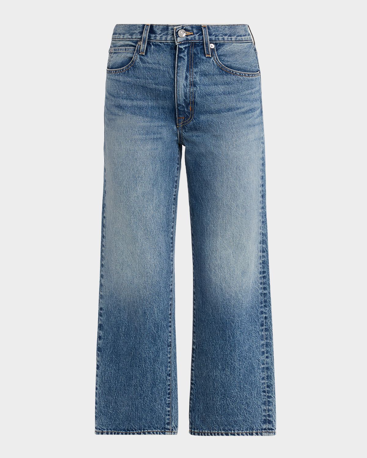 SLVRLAKE Hunter Relaxed Wide Ankle Jeans