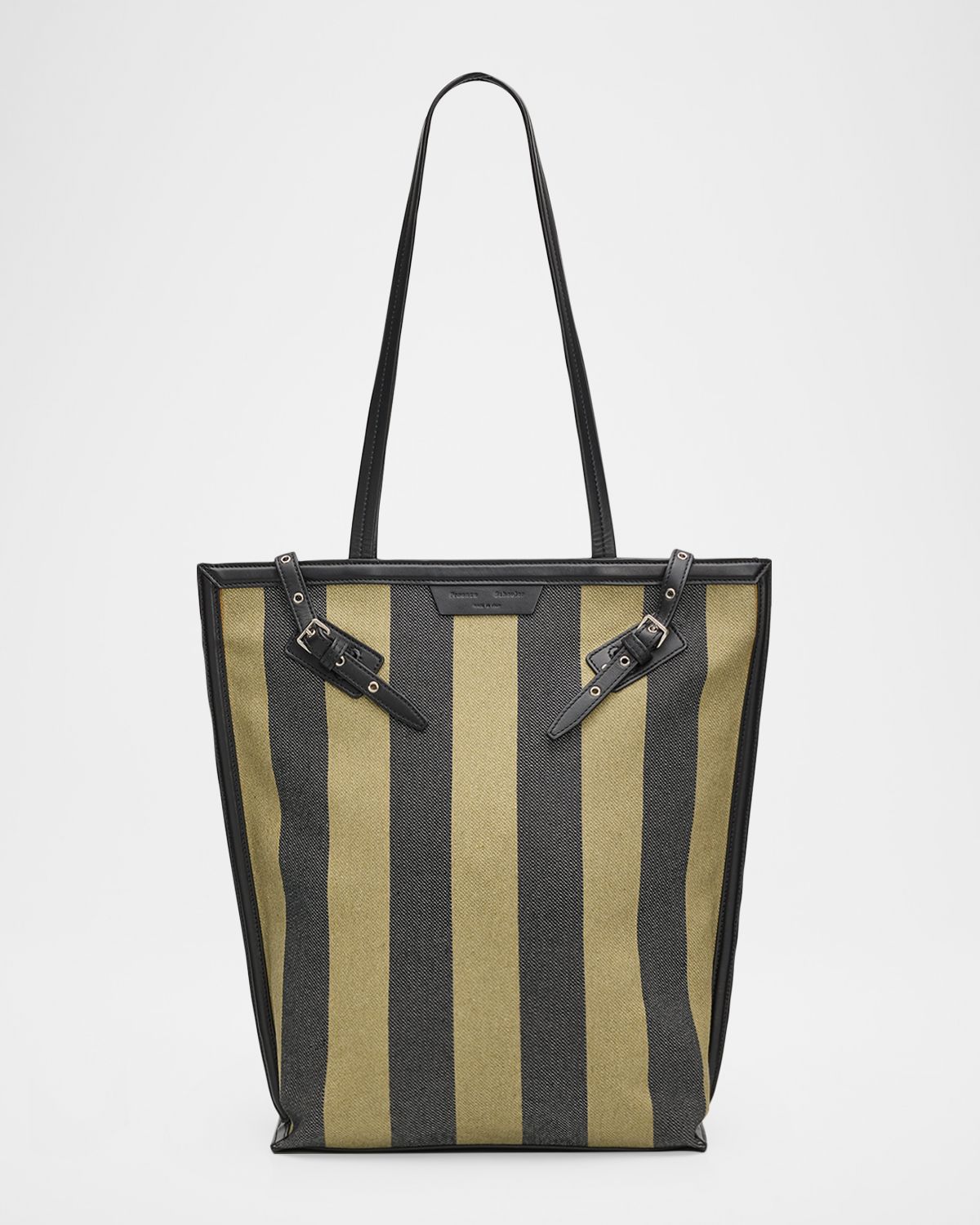 Proenza Schouler Striped Canvas North-South Tote Bag