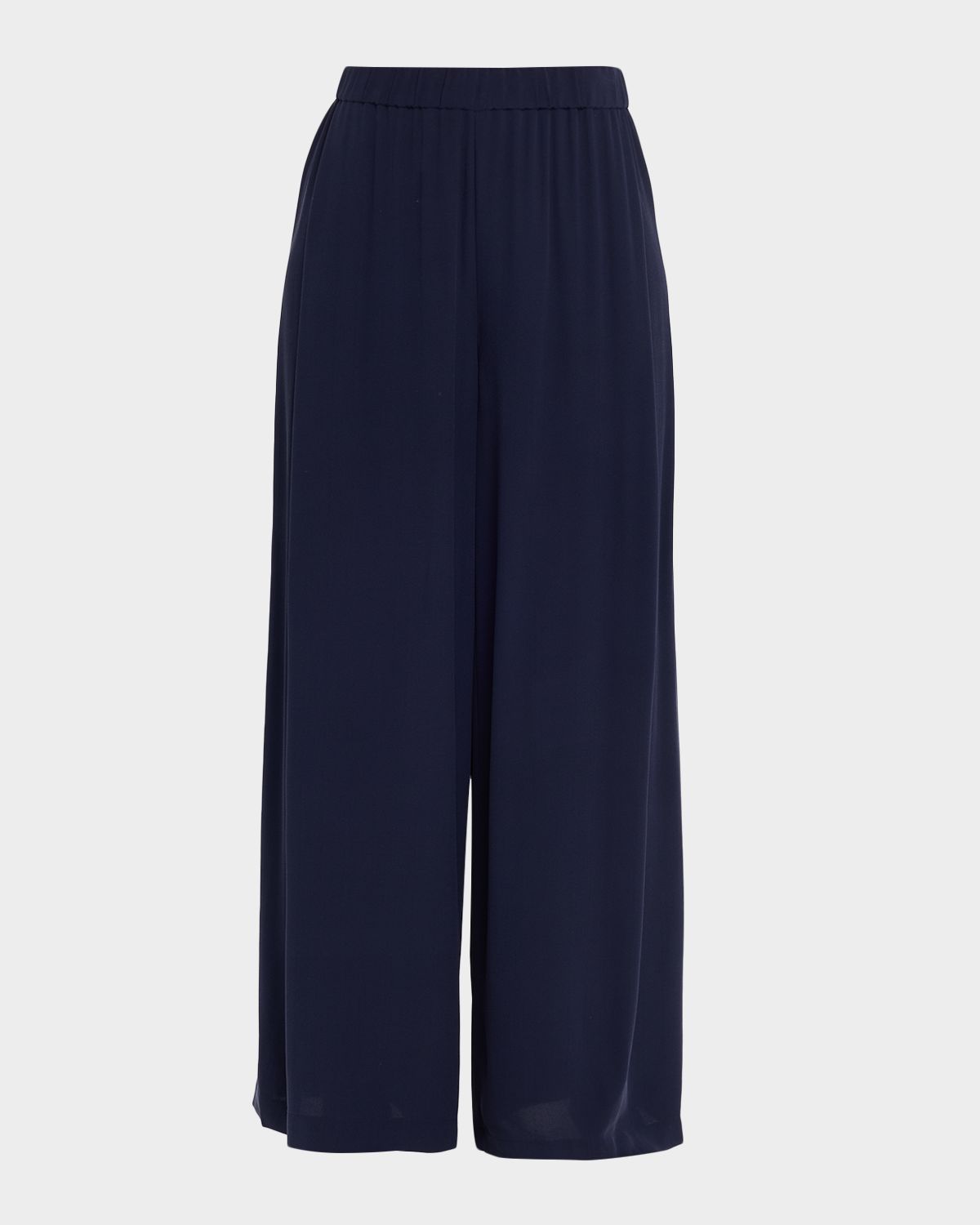Eileen Fisher Silk Wide-Leg Pants