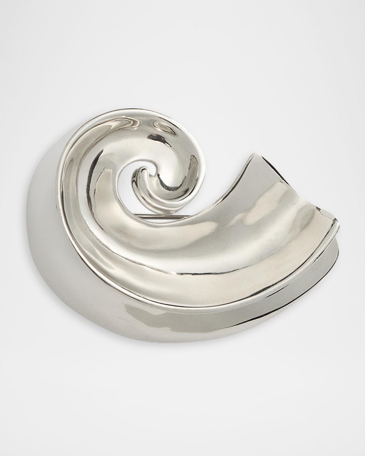 Ralph Lauren Collection Brass Shell Brooch