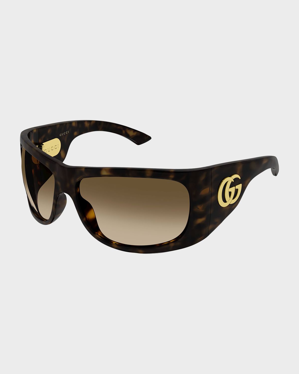 Gucci Double G 66mm Square Sunglasses