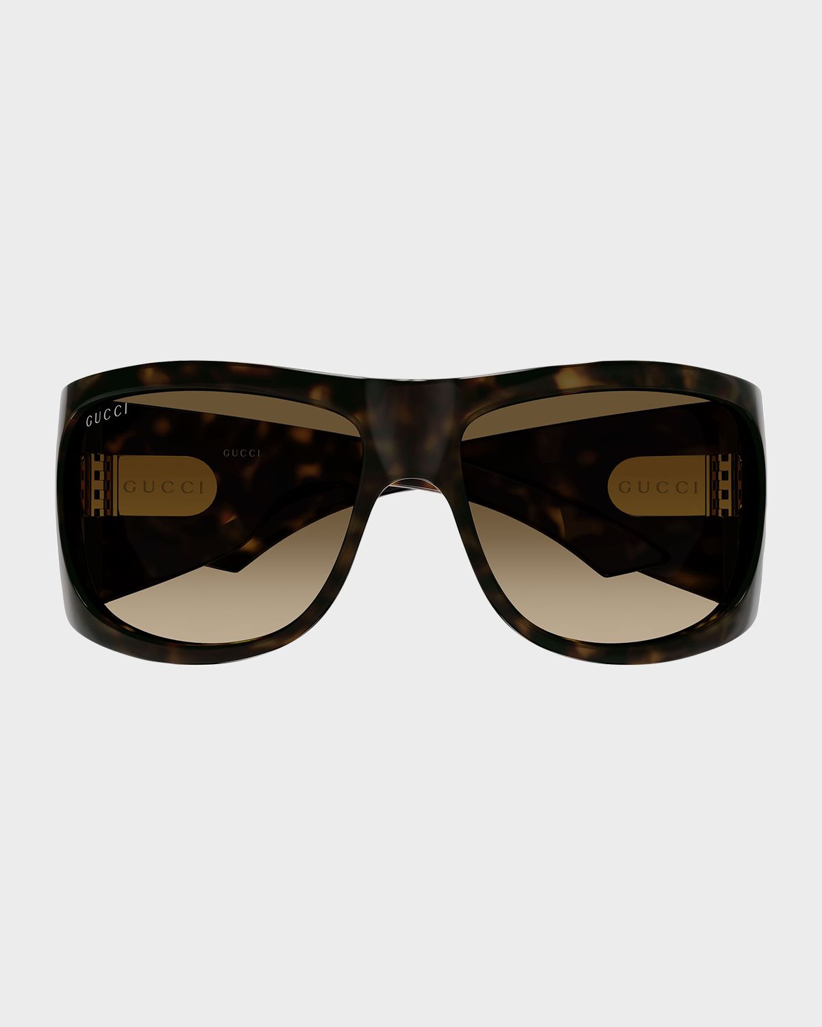 Gucci Double G 66mm Square Sunglasses