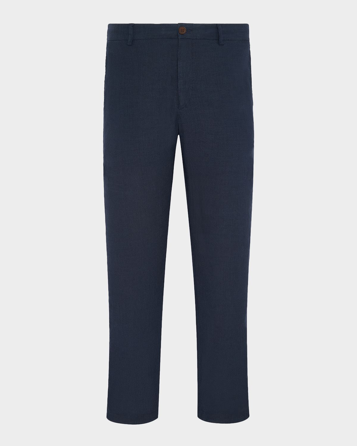 Onia Men 's Stretch Linen Flat-Front Trousers