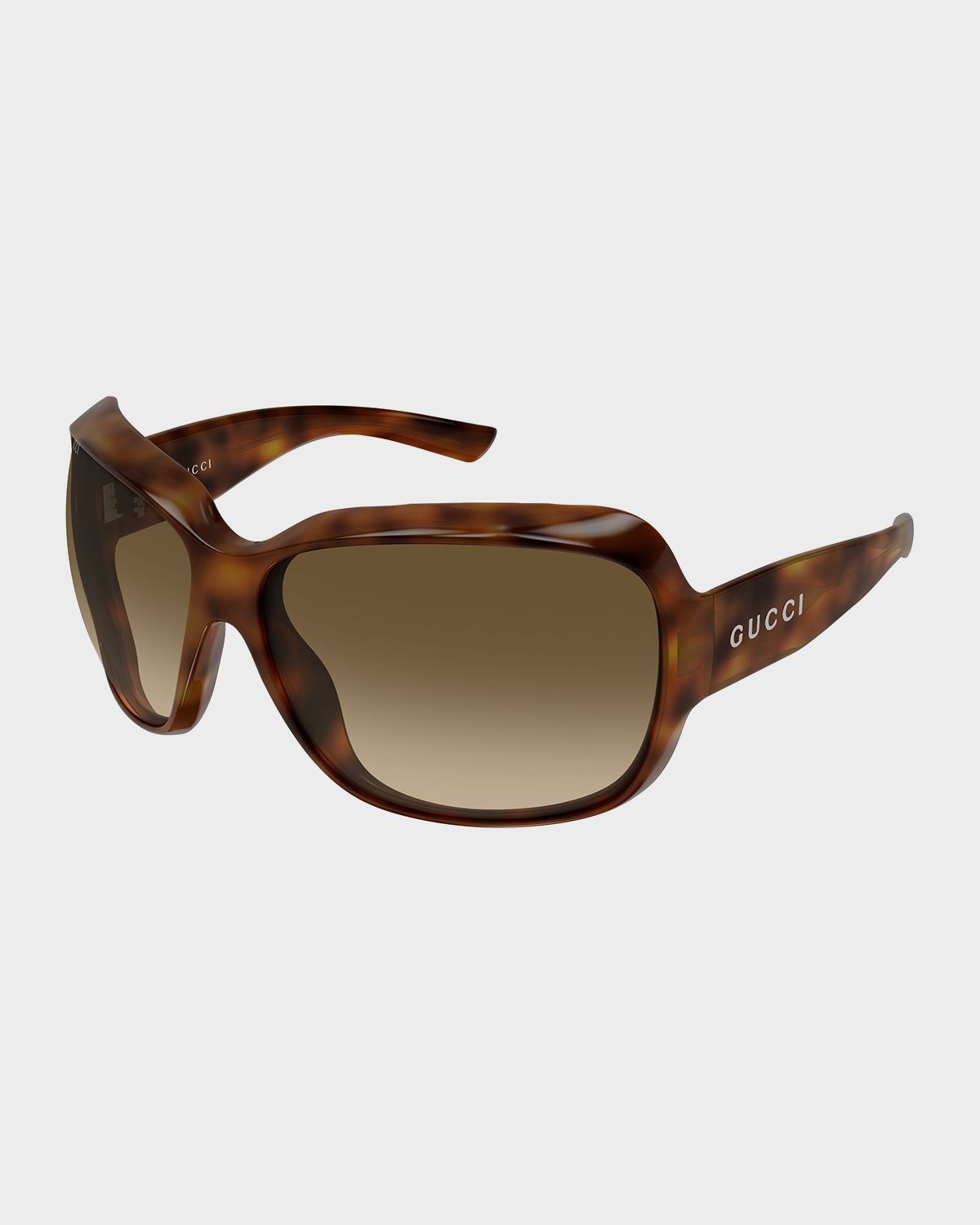 Gucci Logo 70mm Square Sunglasses