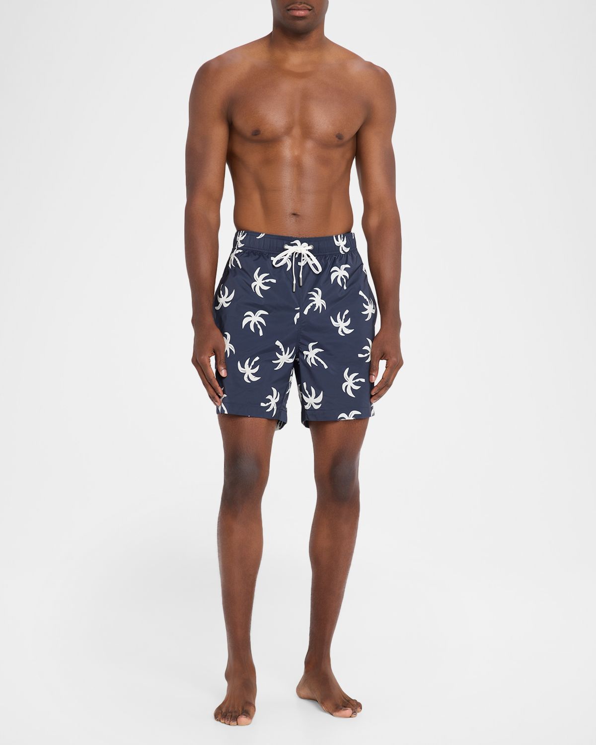 Onia Men 's Charles 7" Inseam Palms Swim Trunks