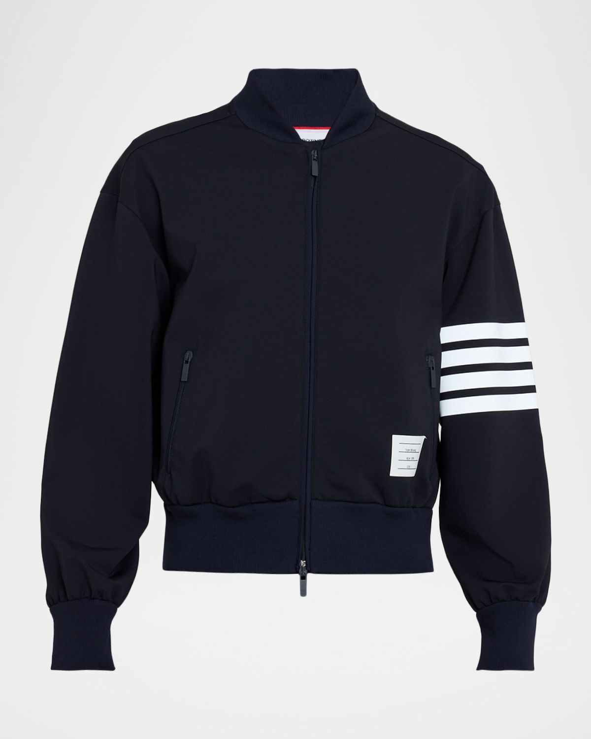 Thom Browne Men 's 4-Bar Full-Zip Bomber Jacket