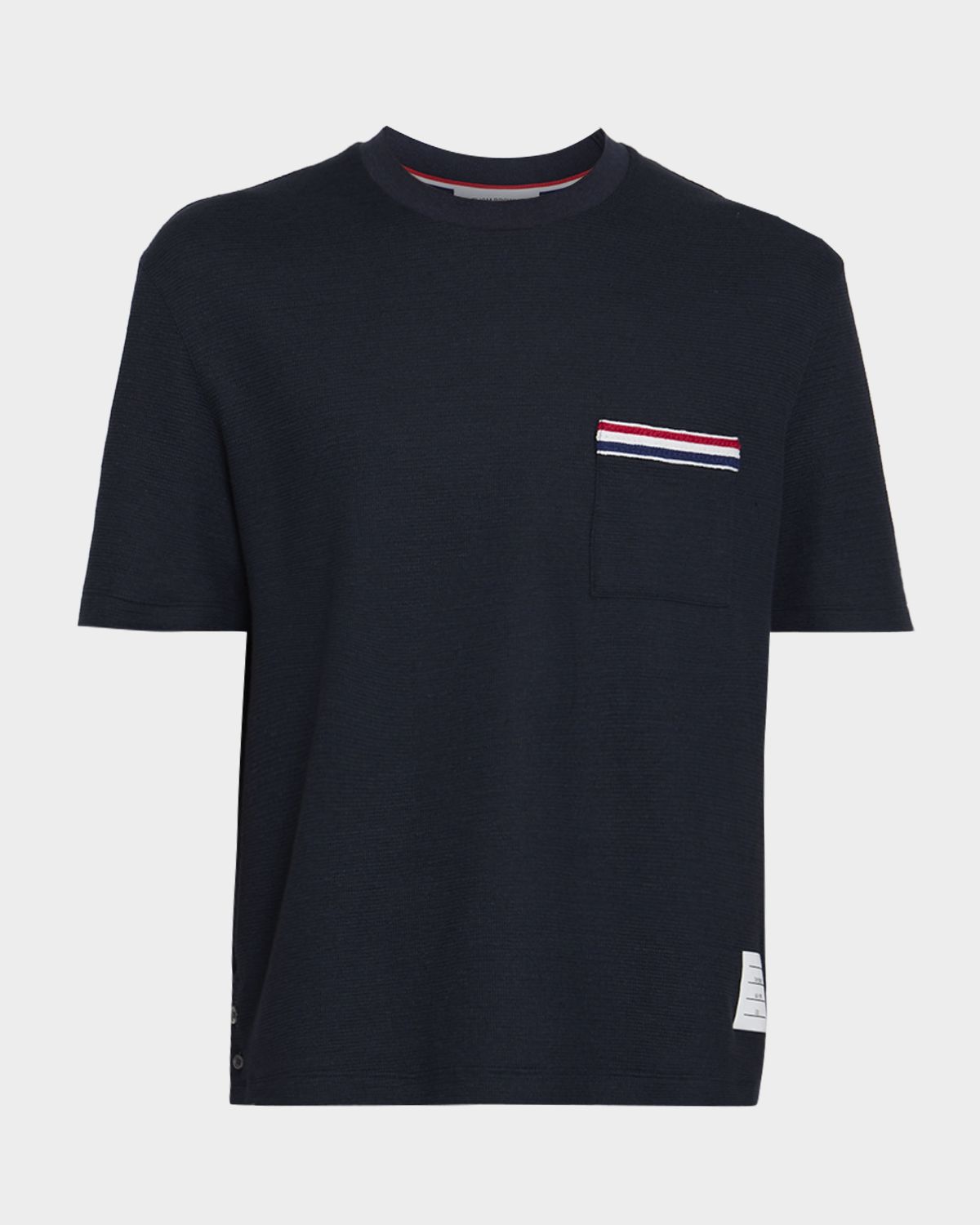 Thom Browne Men 's Milano Oversized Pocket T-Shirt | Thumbnail 6 Thom Browne Men 's Milano Oversized Pocket T-Shirt | Thumbnail 6