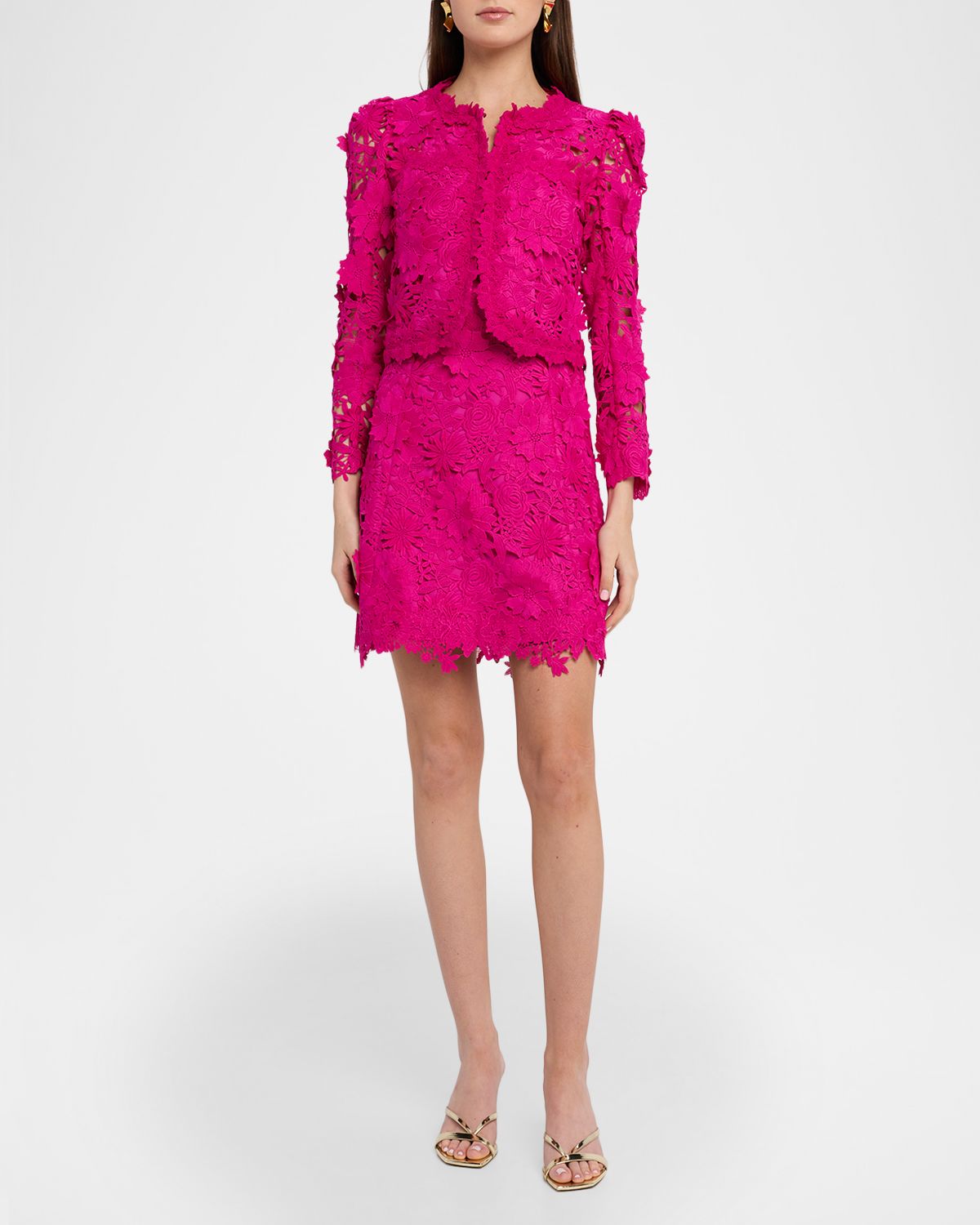 Generation Love Bondi Floral Lace Jacket