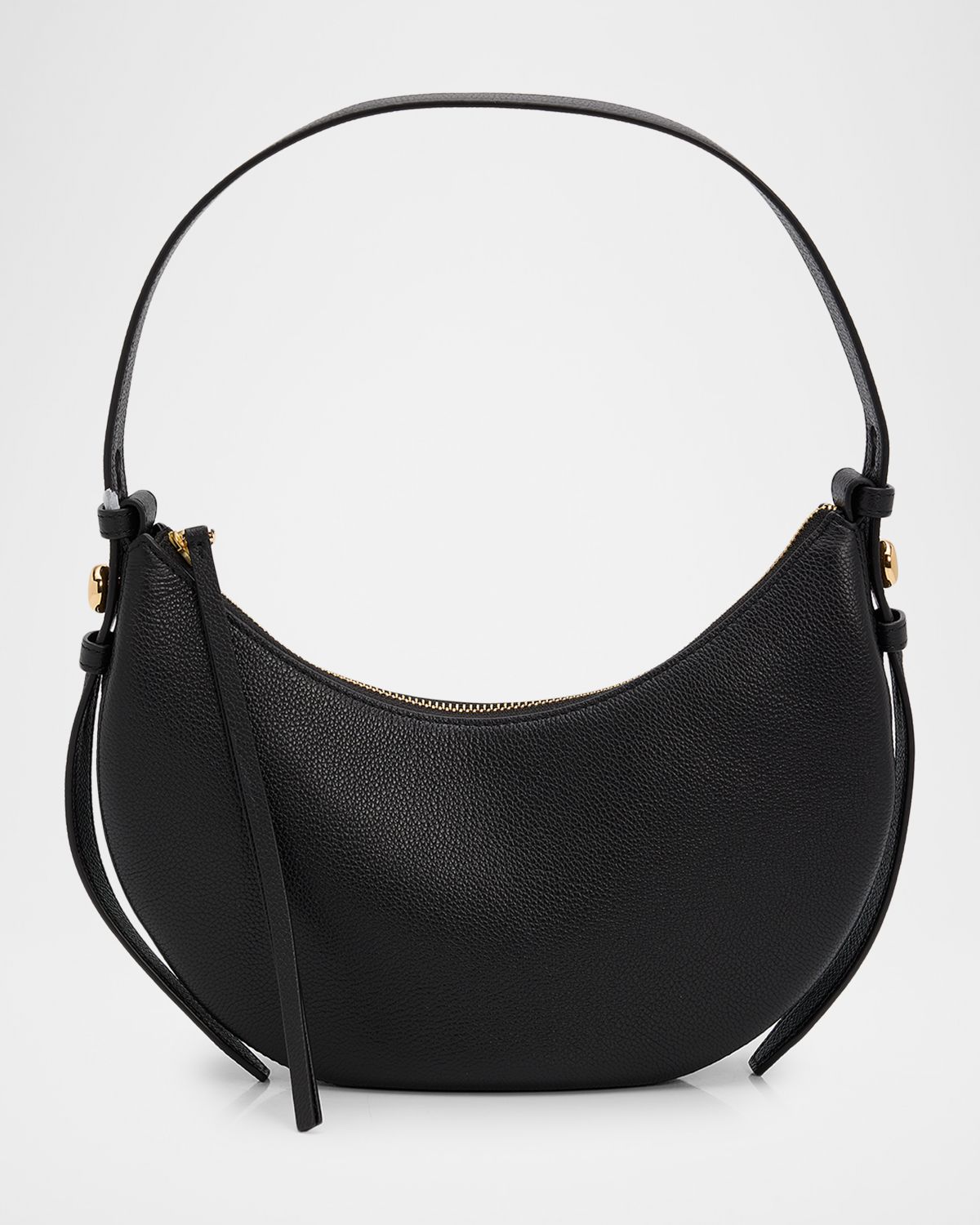 Tory Burch Romy Crescent Leather Shoulder Bag