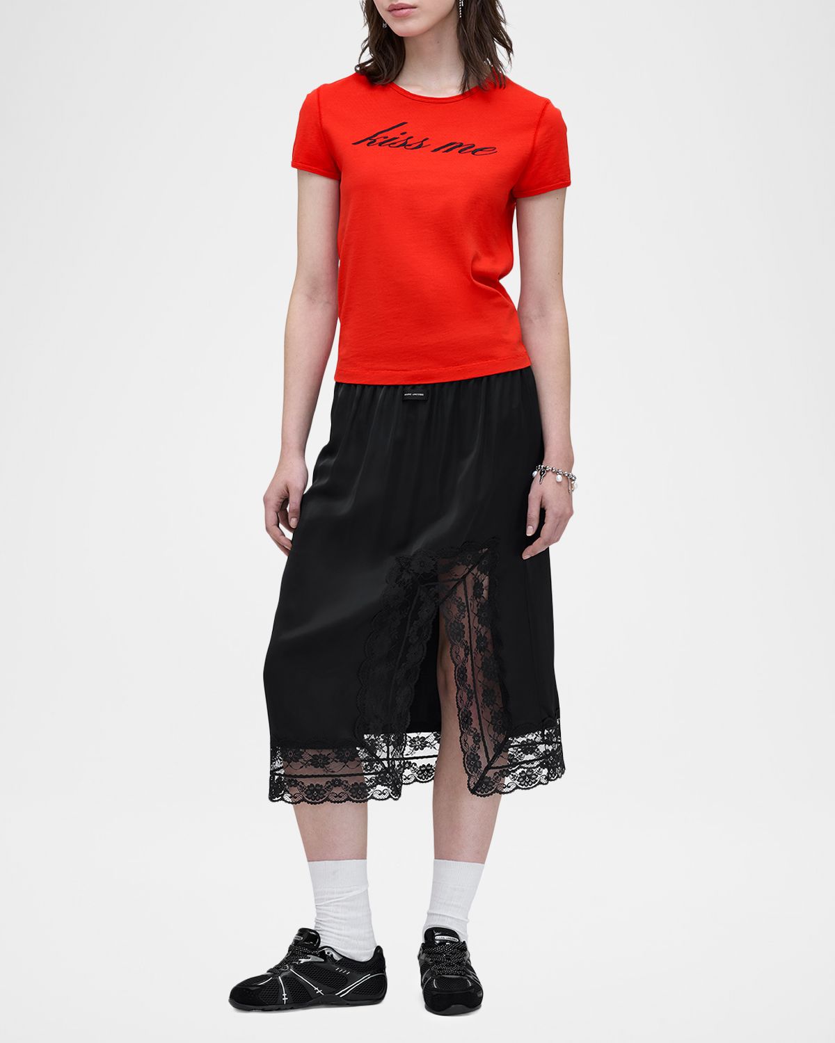 Marc Jacobs Satin Slip Skirt