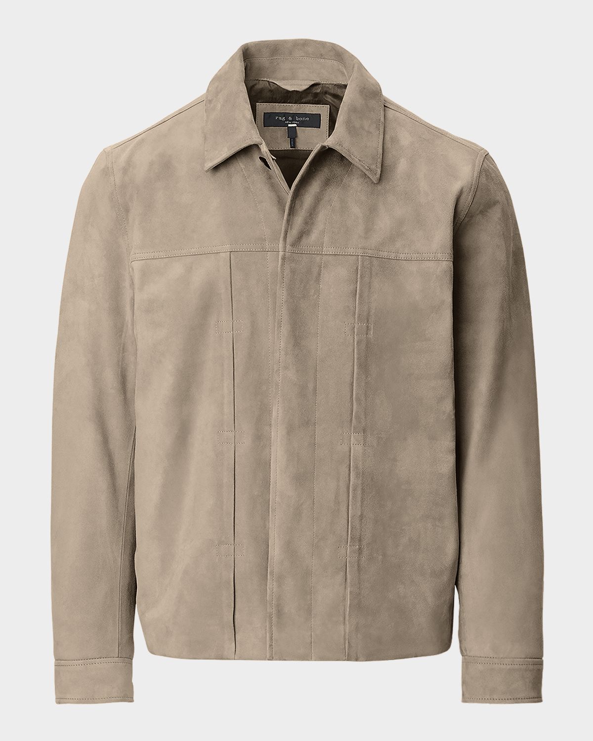 Rag & Bone Men 's Dwight Suede Shirt Jacket