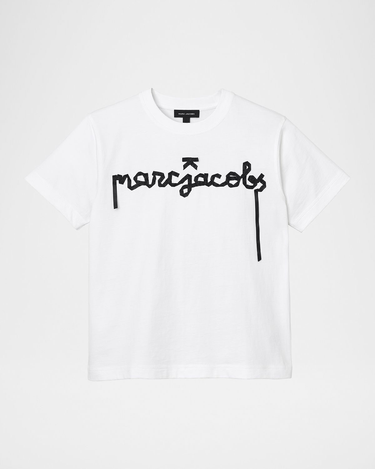 Marc Jacobs Ribbon Logo Oversized Tee