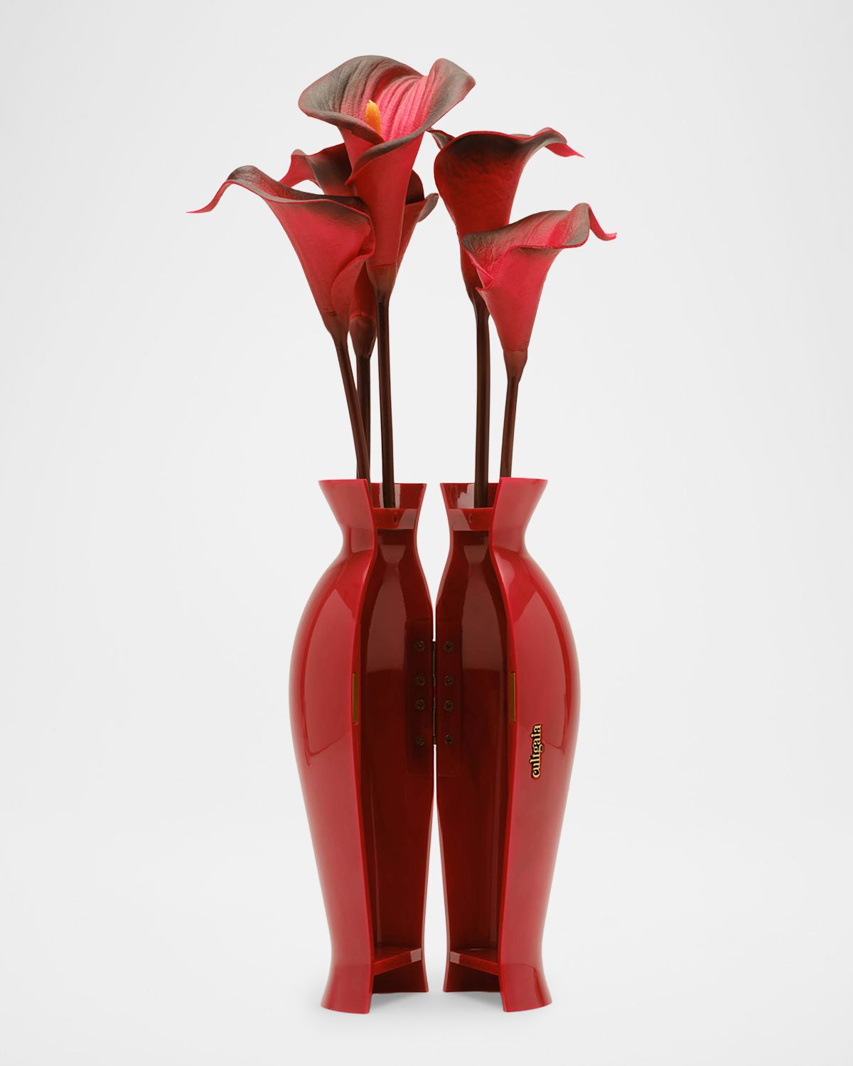 Cult Gaia Florence Acrylic Calla Lily Vase Clutch Bag