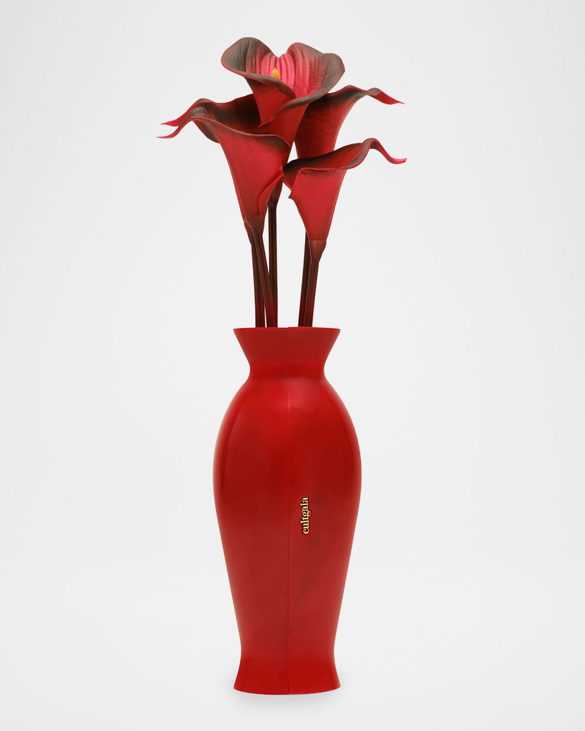 Cult Gaia Florence Acrylic Calla Lily Vase Clutch Bag